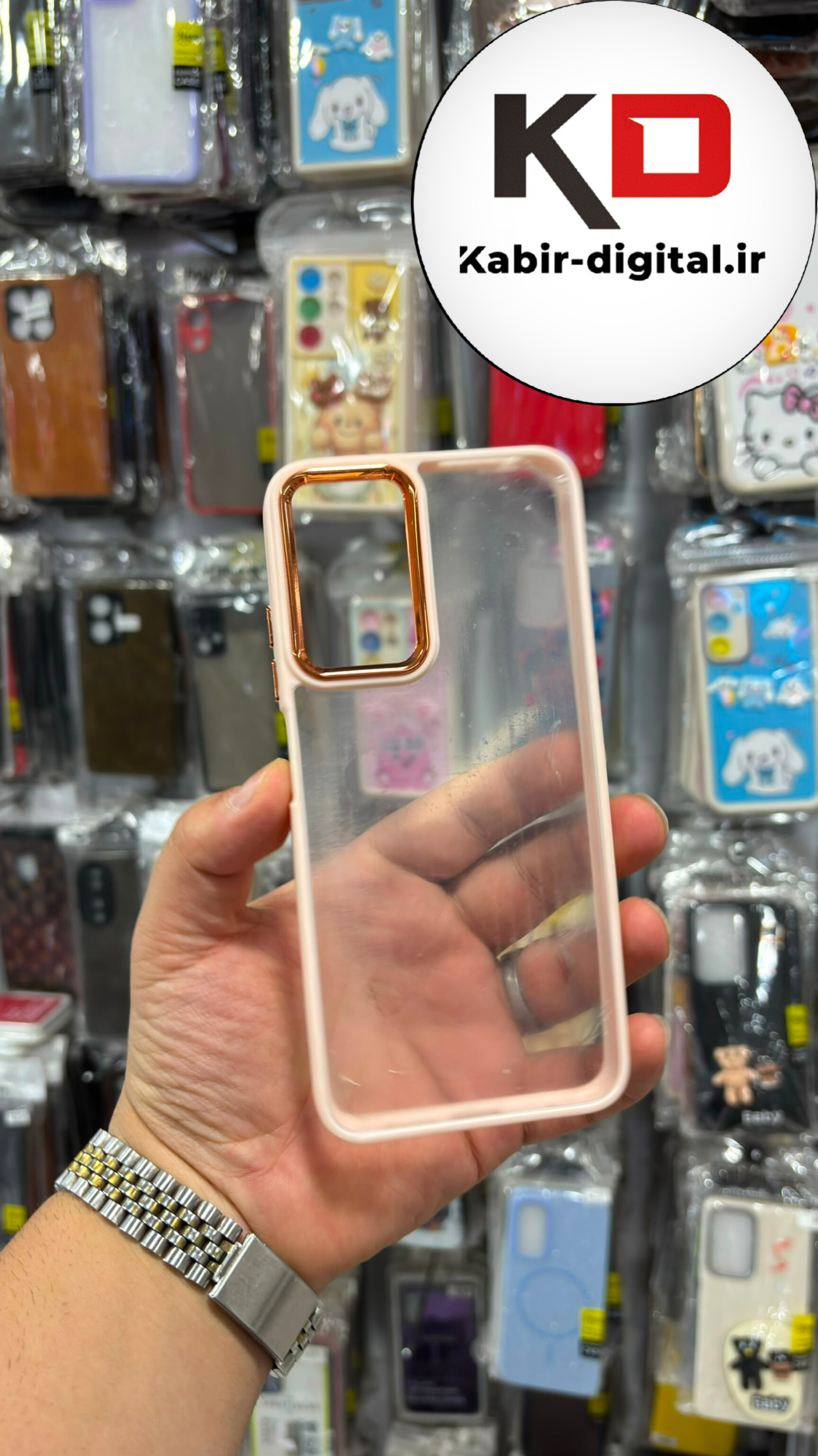 قاب گوشی Redmi Note 12s- Note 11s- Note 11 شیائومی اورجینال متال کیس Metal طرح پشت طلق شفاف دور سیلیکونی گلبهی