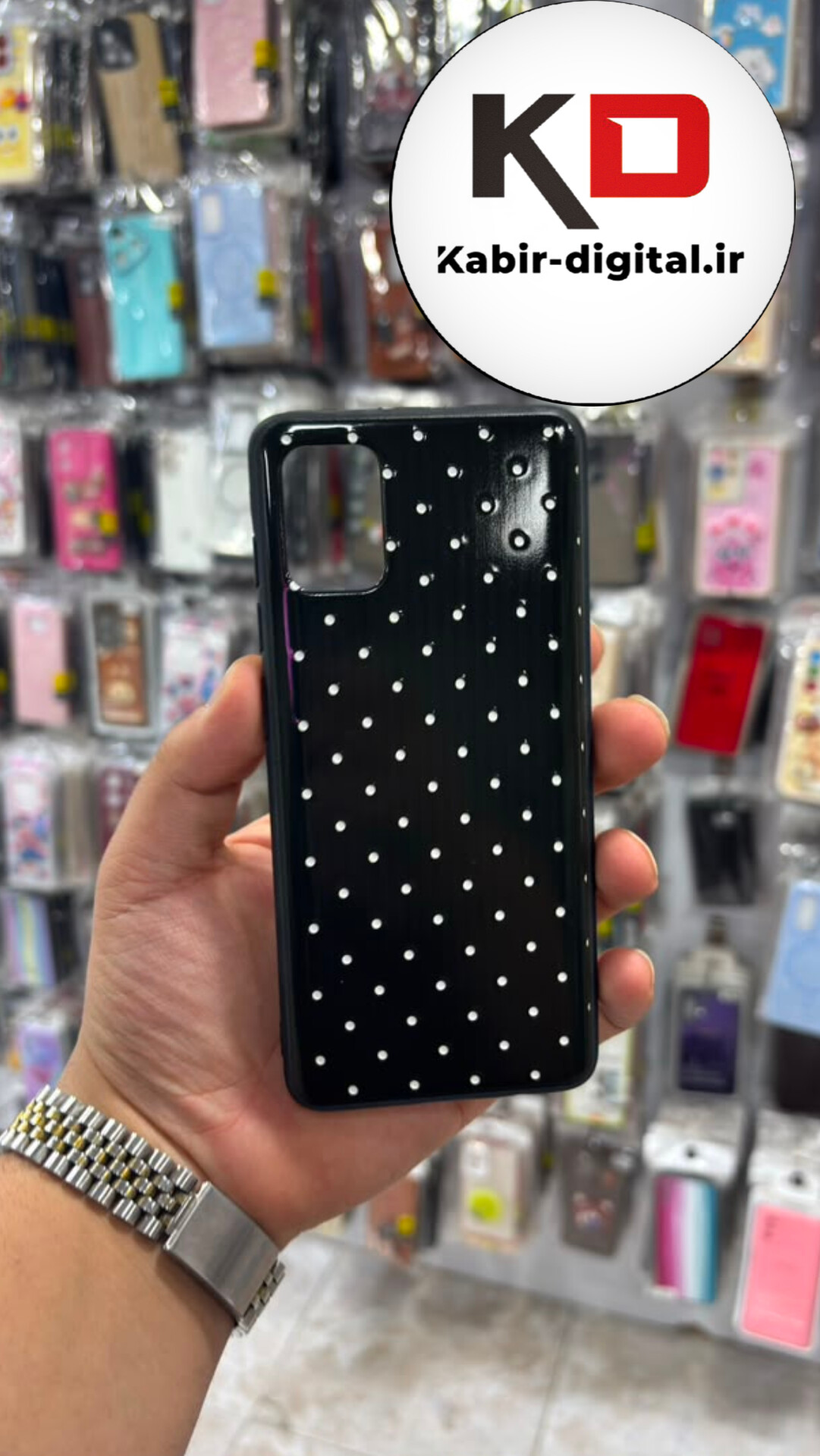 قاب گوشی Galaxy A31 / A51 سامسونگ طرح فانتزی نگینی چاپی براق دور سیلیکونی  محافظ لنزدار
