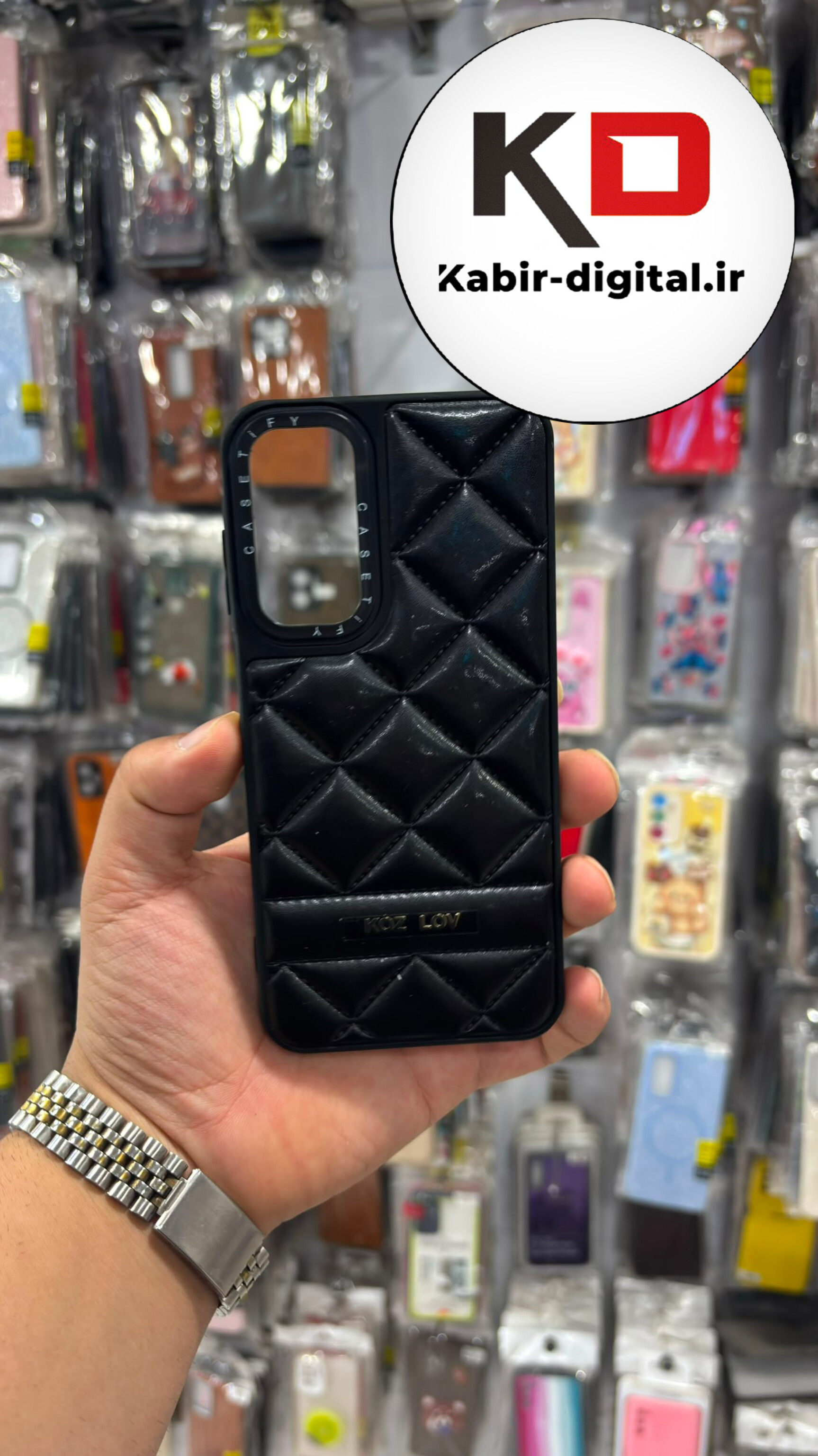 قاب گوشی Galaxy A25 سامسونگ سیلیکونی ژله ای طرح پافر محافظ لنز دار مشکی