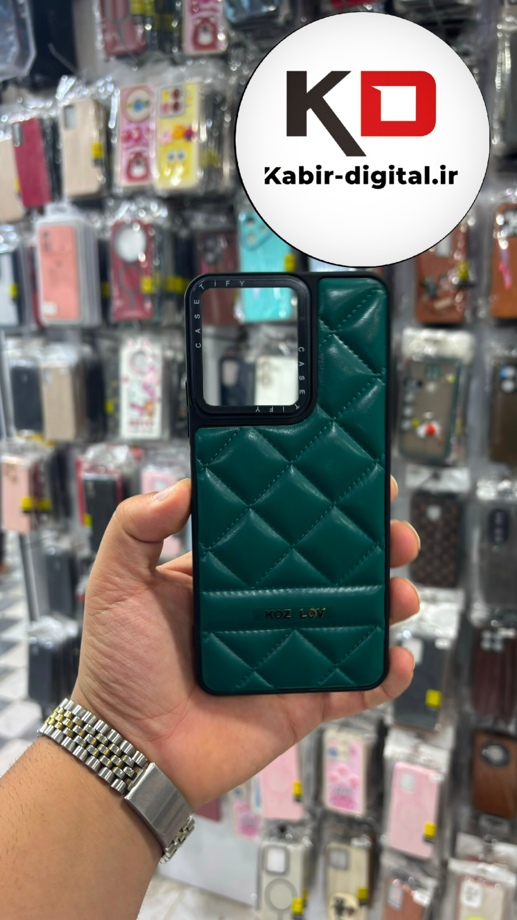 قاب گوشی Redmi 13C / POCO C65 شیائومی سیلیکونی ژله ای طرح پافر محافظ لنز دار سبز