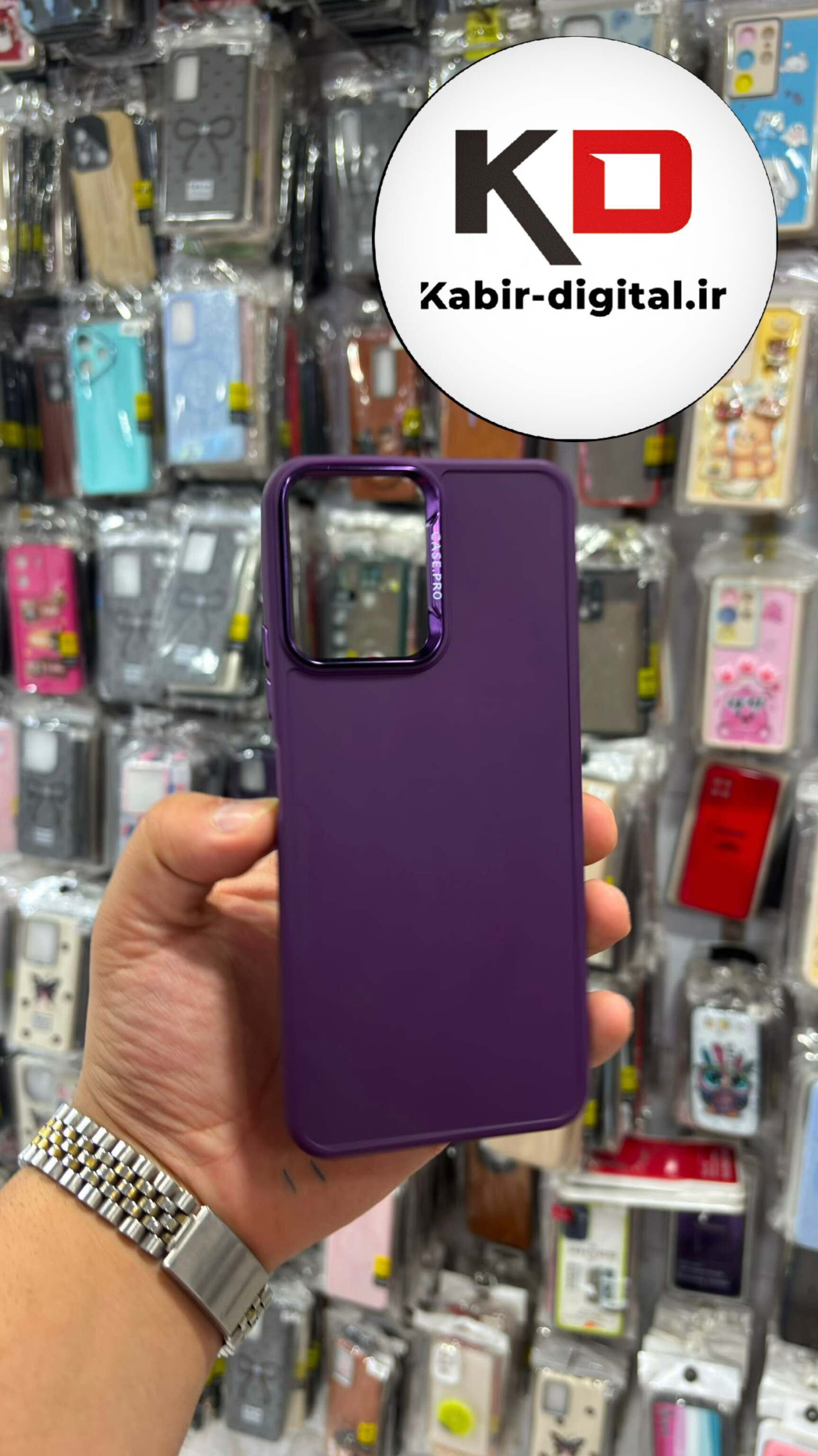 قاب گوشی Redmi Note 12 Pro 5g  / POCO X5 Pro شیائومی سیلیکونی CASE PRO لنز اسپرت متال بنفش