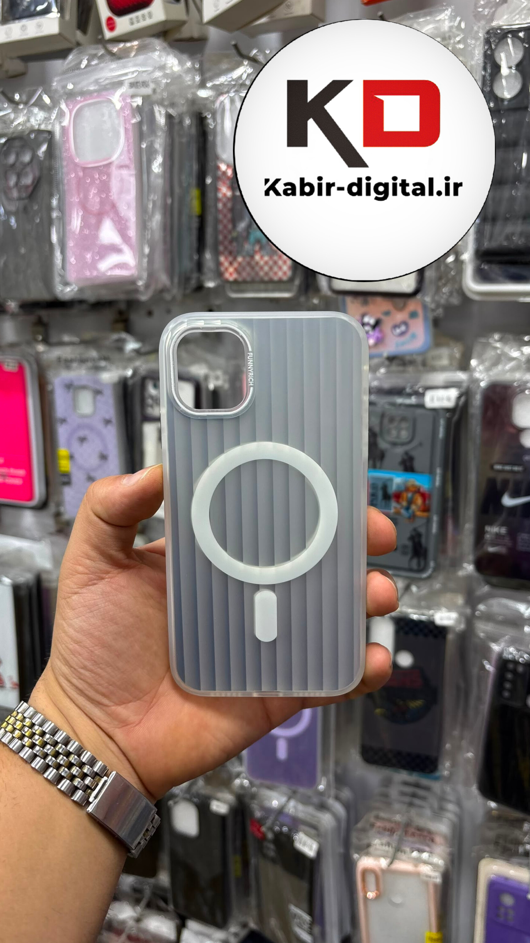 قاب گوشی  iPhone 11 آیفون اورجینال SO COOL سوکول لنز کرومی براق طرح مگ سیف کرکره ایی طوسی