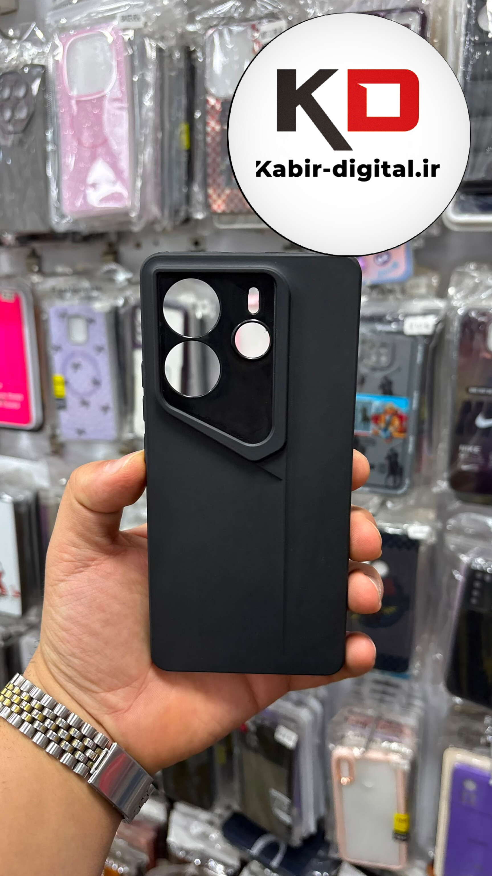 قاب گوشی Redmi Note 14 4G شیائومی طرح سری Porsche Design پورش دیزاین Hard LUXURY محافظ لنز دار مشکی