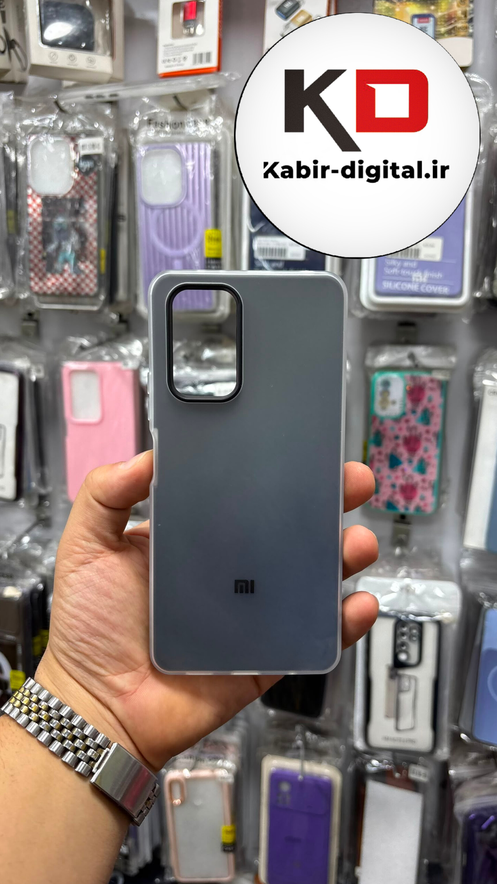 قاب گوشی Redmi Note 10 Pro شیائومی Pastel Case پاستلی لوگو دار ضد ضربه لنز برجسته مشکی