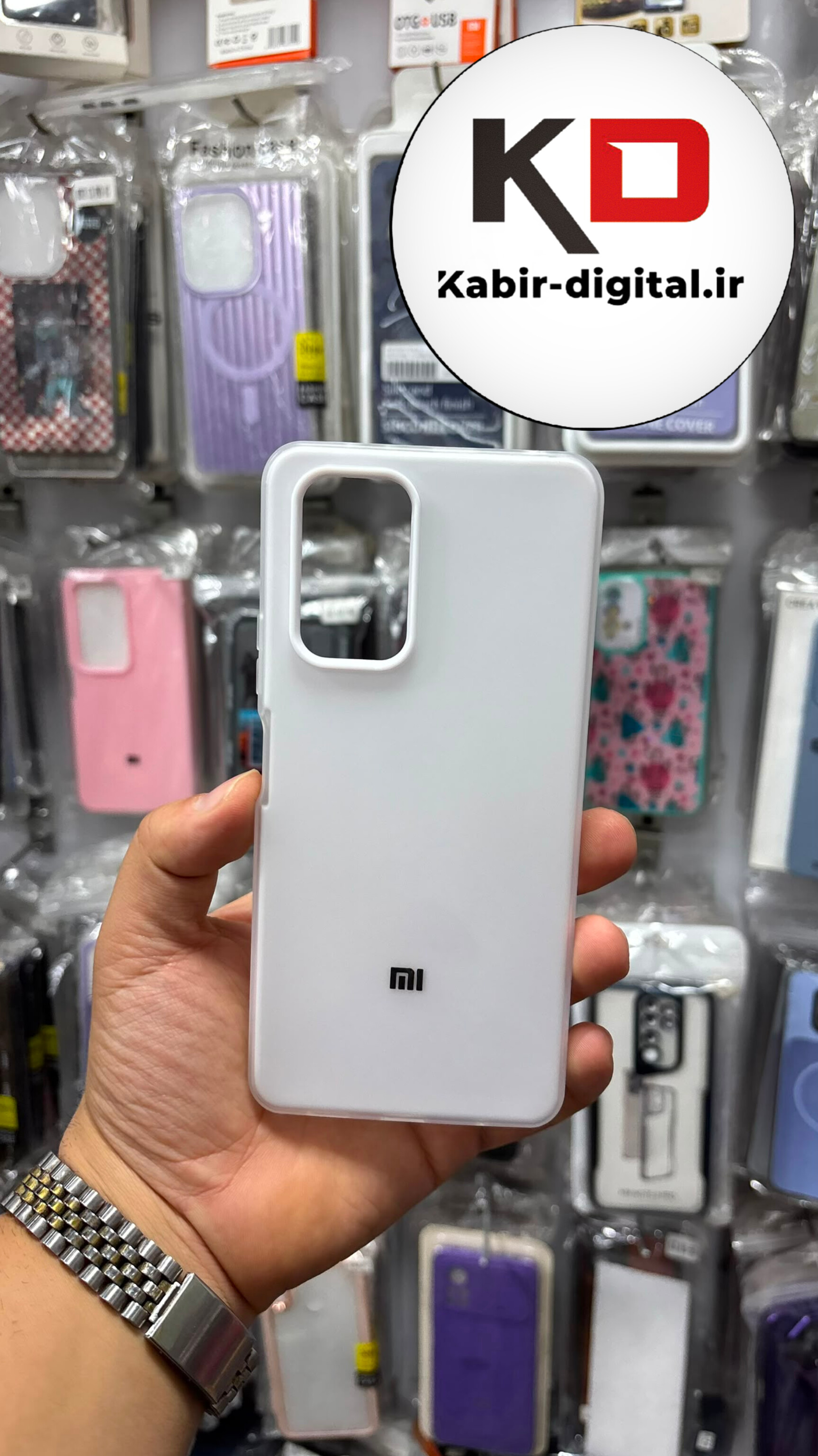 قاب گوشی Redmi Note 10 Pro شیائومی Pastel Case پاستلی لوگو دار ضد ضربه لنز برجسته سفید