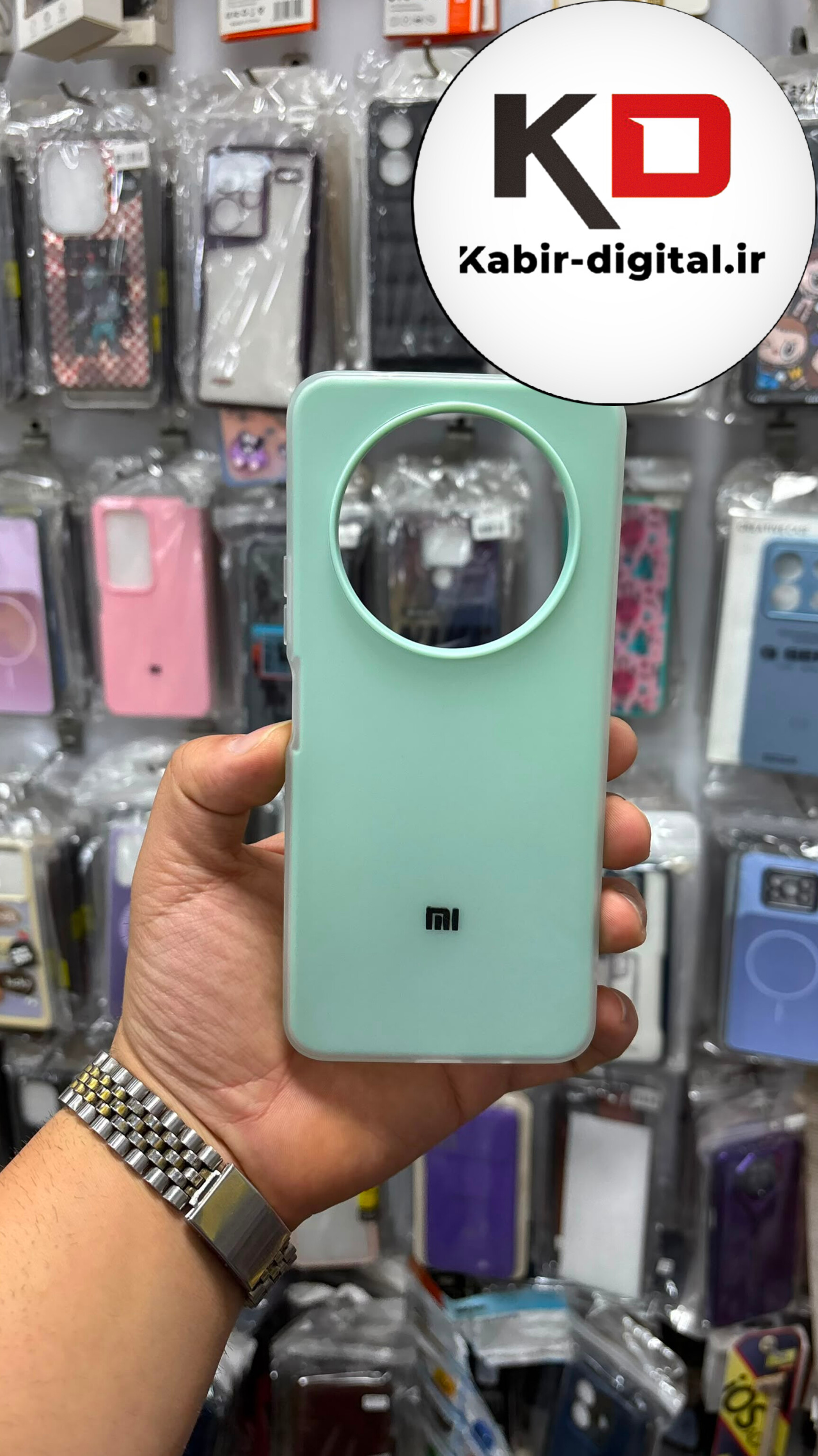 قاب گوشی Redmi A3  / Redmi A3X شیائومی Pastel Case پاستلی لوگو دار ضد ضربه لنز برجسته