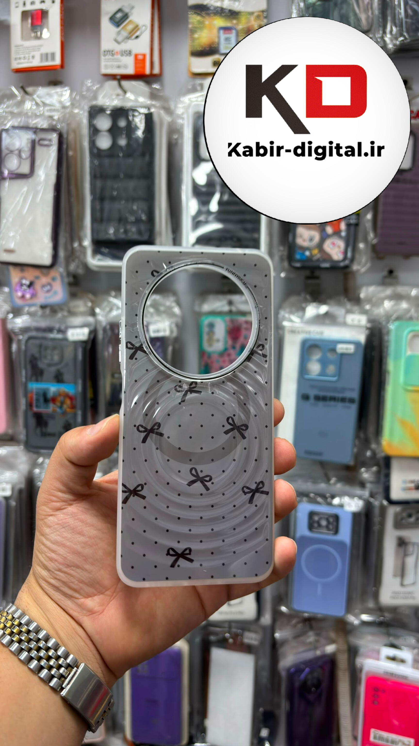 قاب گوشی Redmi 14C / POCO C75 / Redmi A4 شیائومی اورجینال SO COOL سوکول لنز کرومی طرح مگ سیف کرکره ایی پاپیونی طوسی