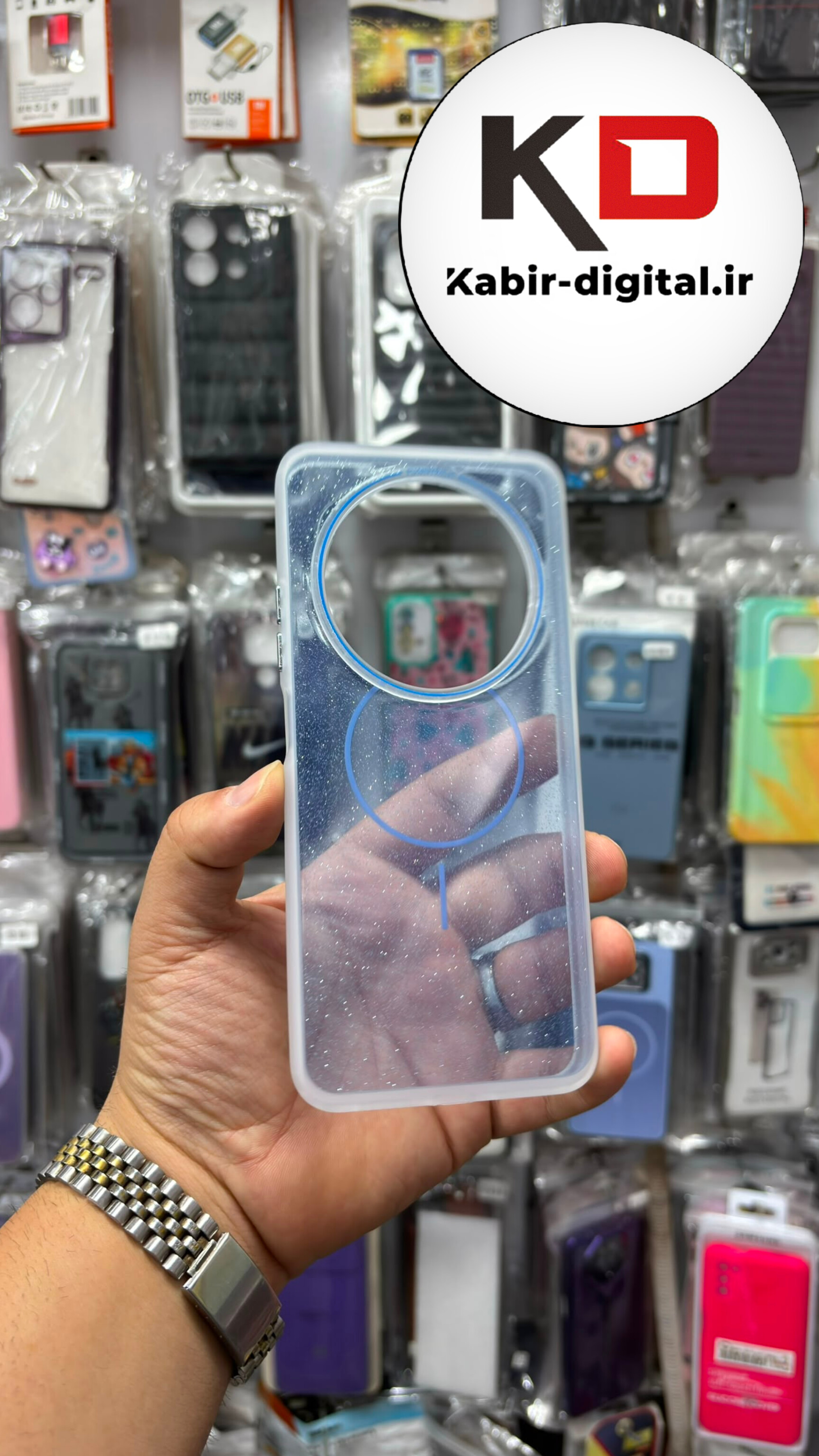 قاب گوشی Redmi 14C / POCO C75 / Redmi A4 شیائومی Pastel Case پاستلی  طرح مگ سیف Magsafe مات لنز رنگی اکلیلی