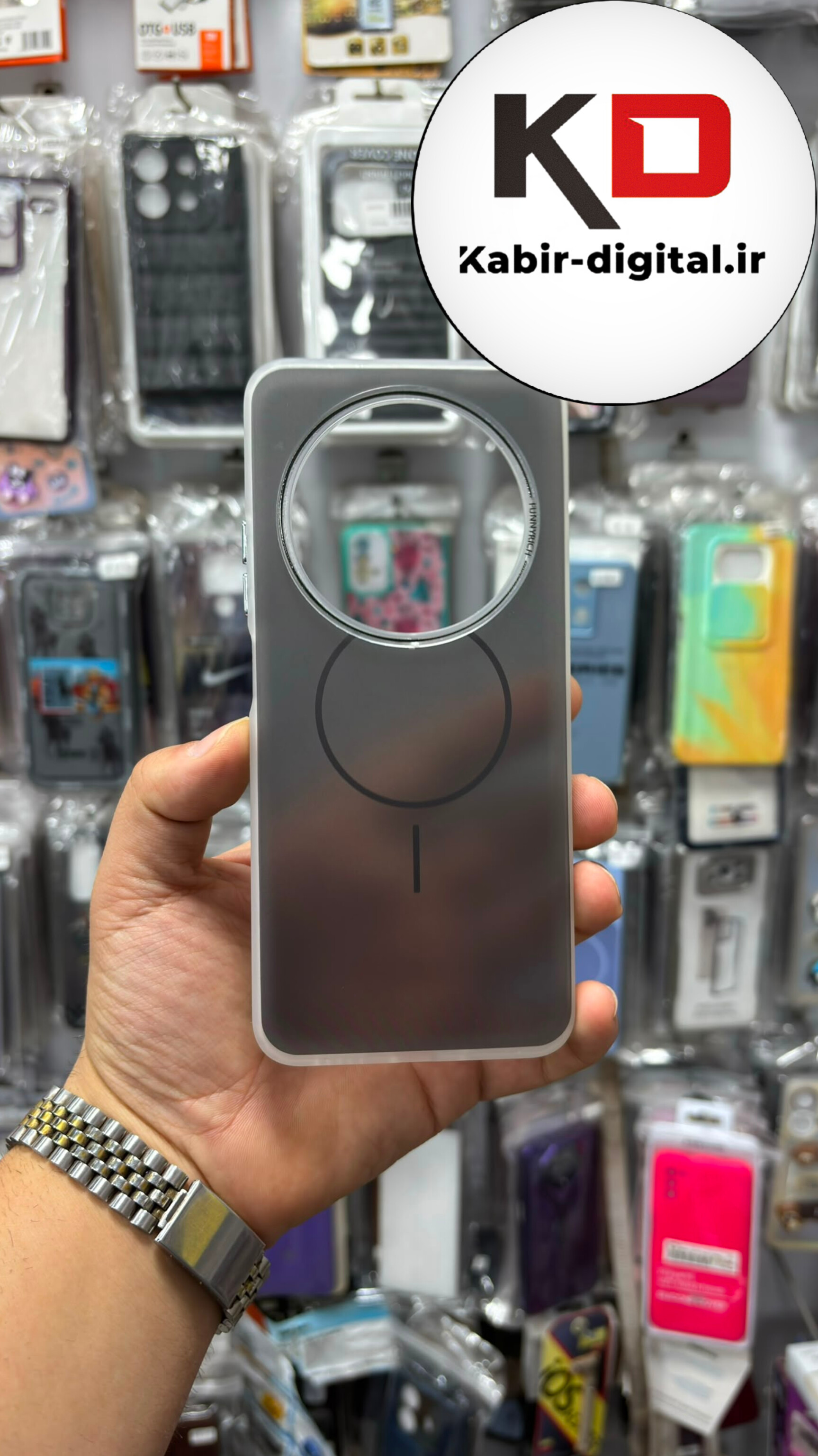 قاب گوشی Redmi 14C / POCO C75 / Redmi A4 شیائومی Pastel Case پاستلی  طرح مگ سیف Magsafe مات لنز رنگی