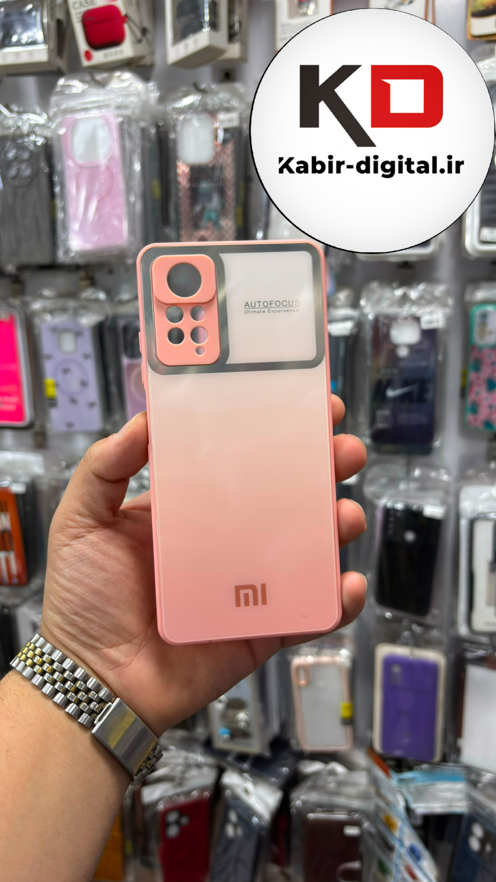 قاب گوشی Redmi Note 11 Pro 4G / Note 12 Pro 4G شیائومی PVD دور سیلیکونی Auto Focus محافظ لنز دار گلبهی