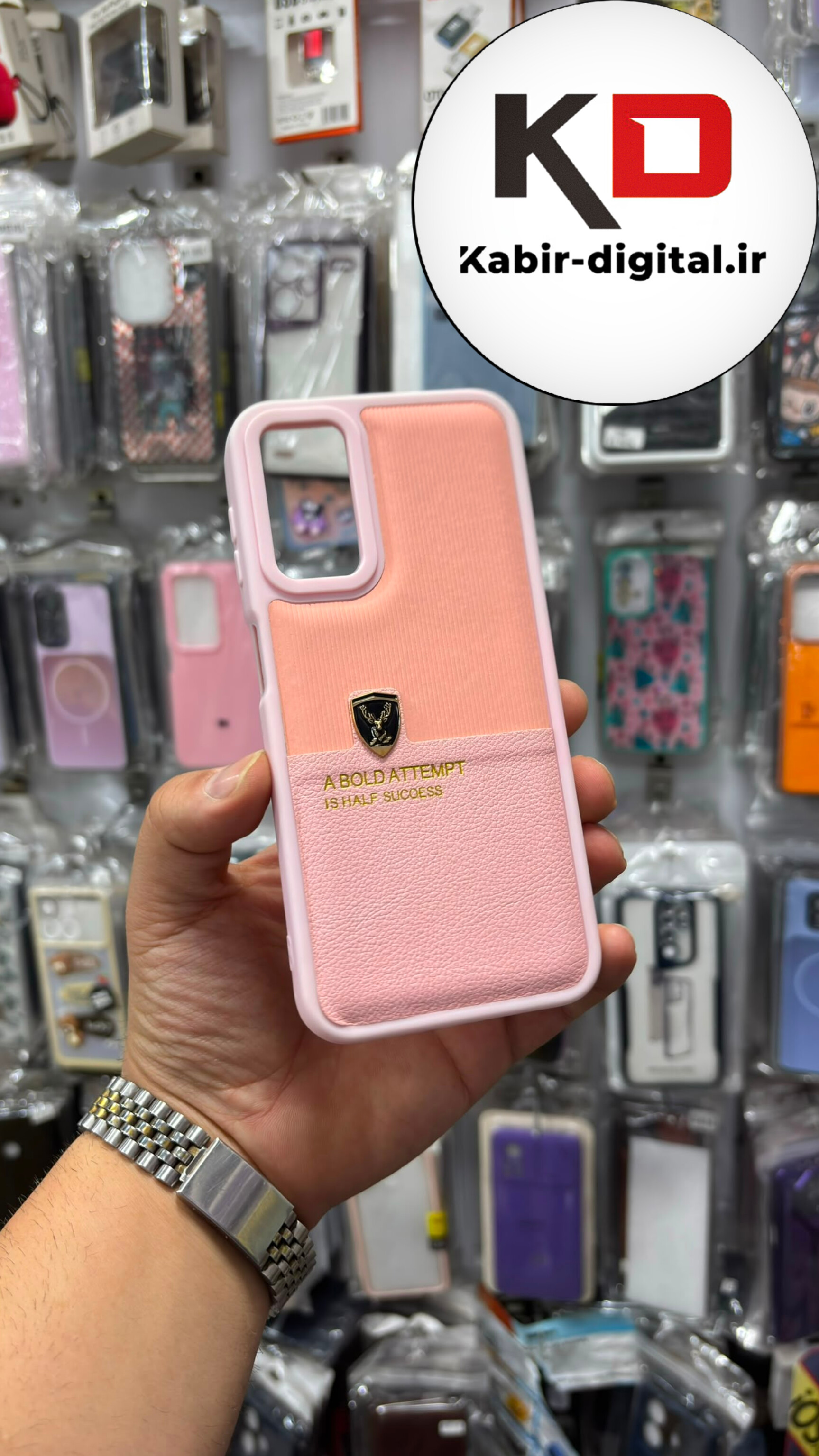قاب گوشی Galaxy A14 سامسونگ سیلیکونی اورجینال پافر چرمی اورجینال گوزنی لاماری لاکچری دیزاین