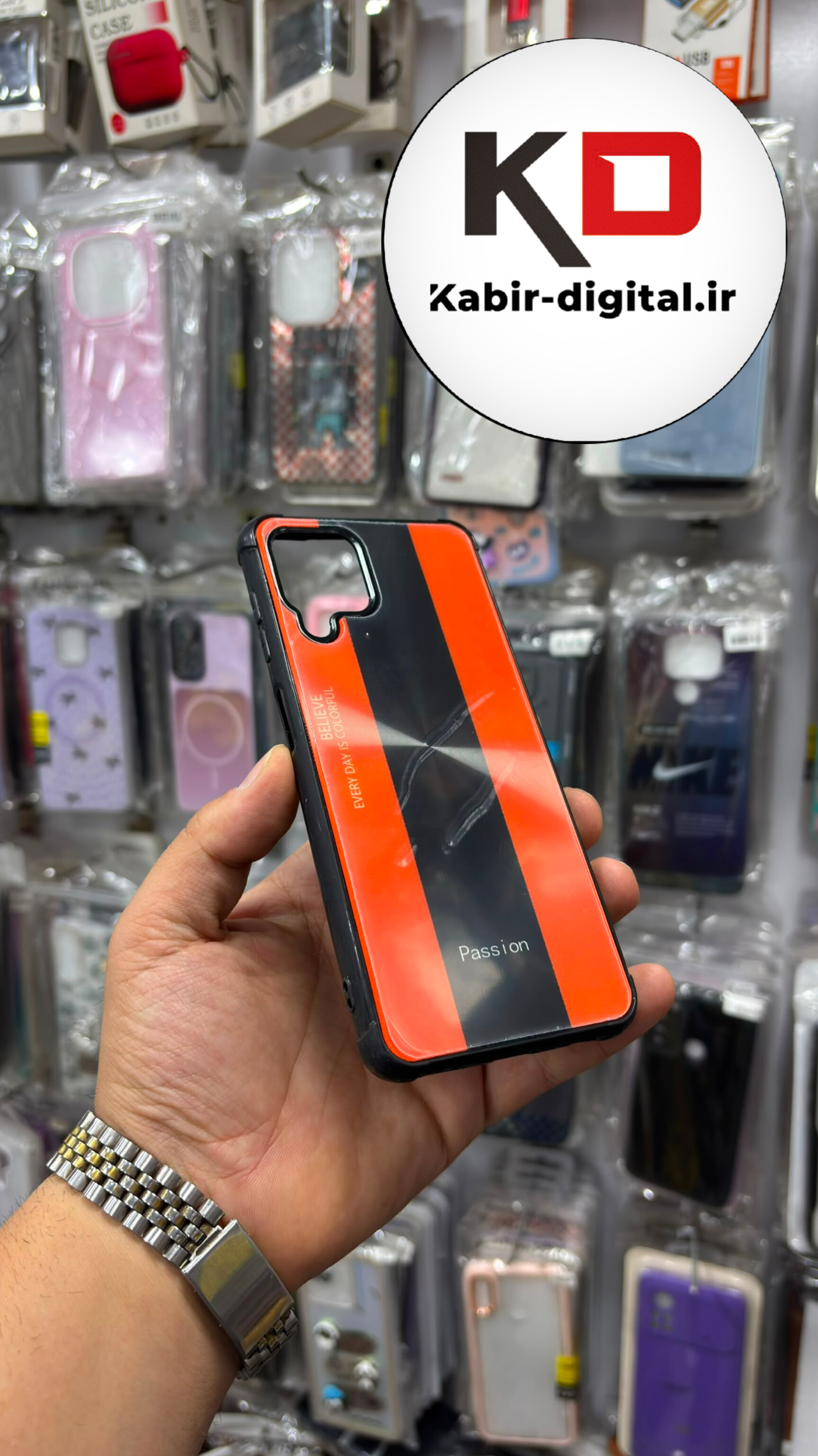 قاب گوشی Galaxy A22 4 G / M32 سامسونگ پشت گلس شیشه ای محافظ لنز دار لیزری محافظ لنزدار
