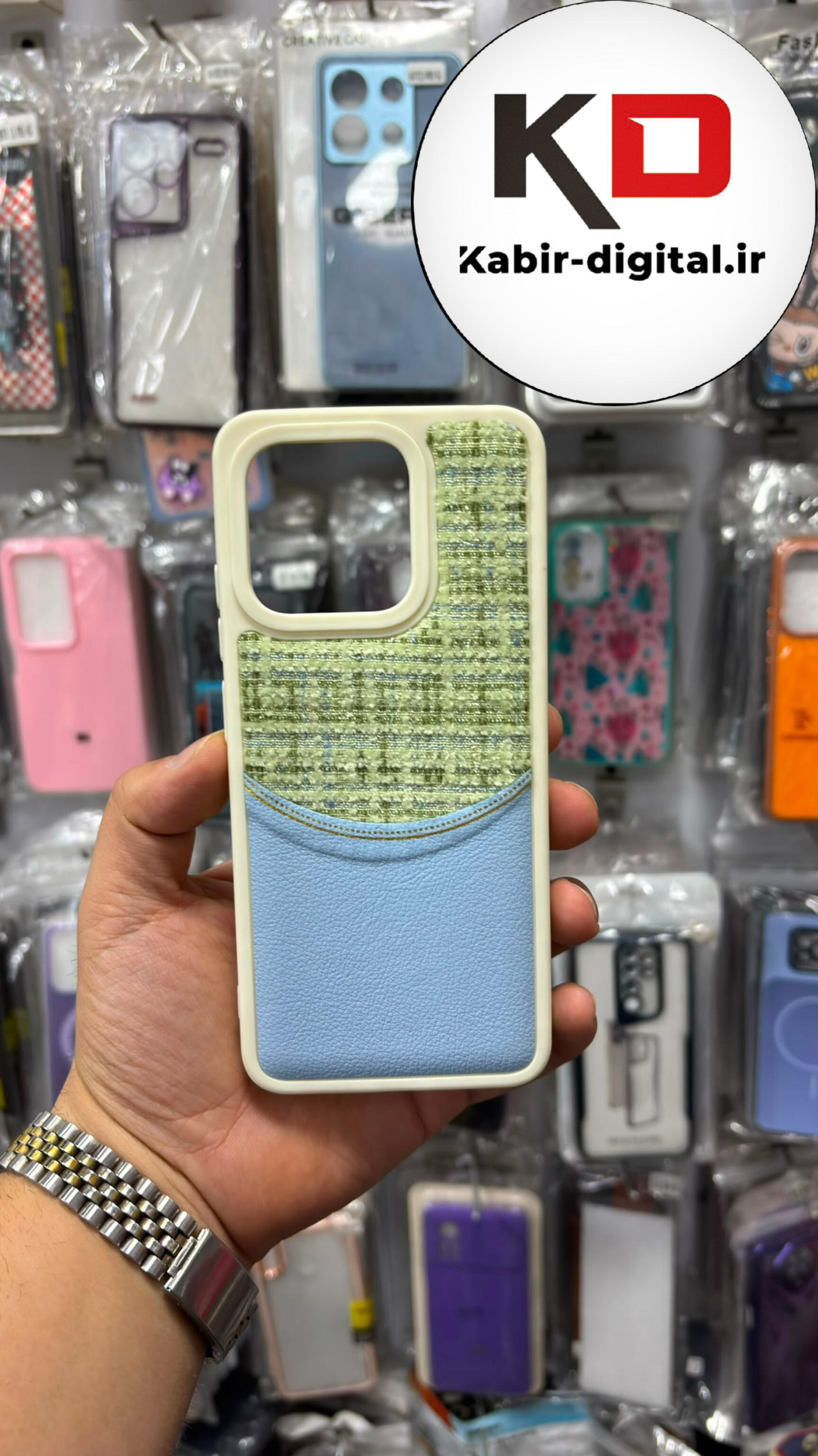 قاب گوشی Redmi 12c / POCO C65 / POCO C40 / Redmi 10c شیائومی سیلیکونی اورجینال طرح دو تیکه مخمل چرمی شیری