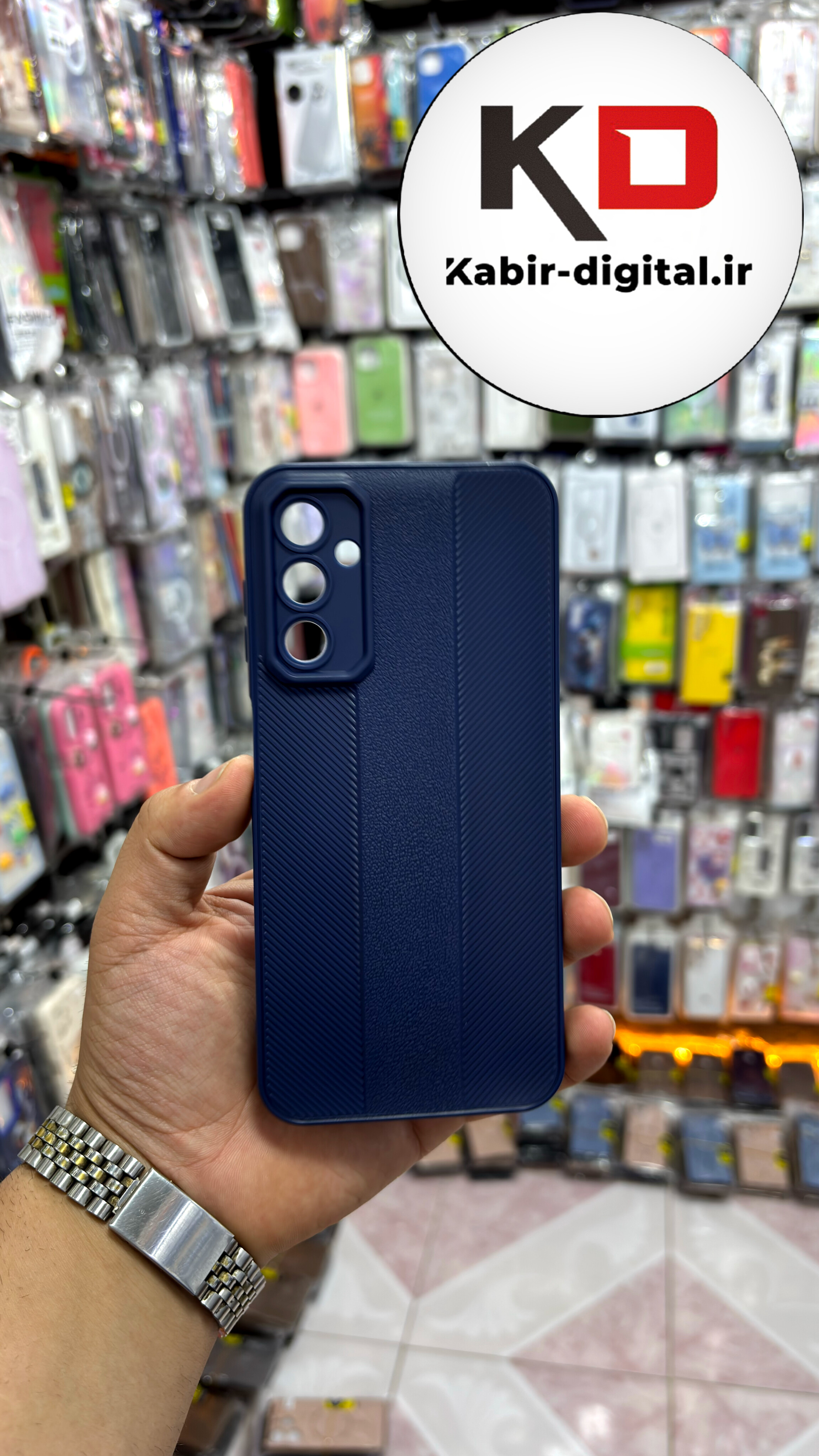 قاب گوشی Galaxy A37 سامسونگ Carbon Case سیلیکونی ایربگ دار ضد ضربه طرح کربن محافظ لنز دار