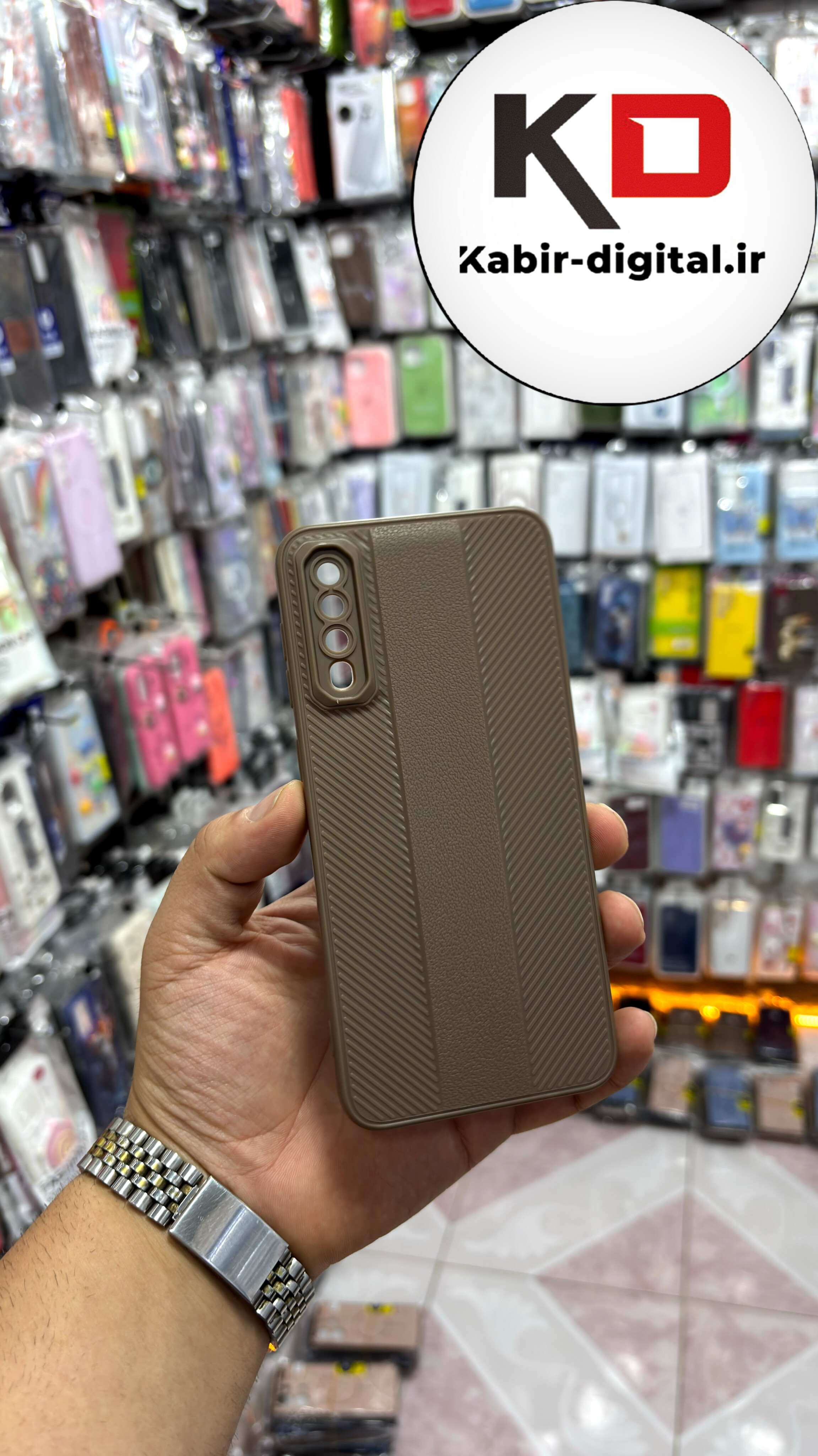 قاب گوشی Galaxy A50 سامسونگ Carbon Case سیلیکونی ایربگ دار ضد ضربه طرح کربن محافظ لنز دار