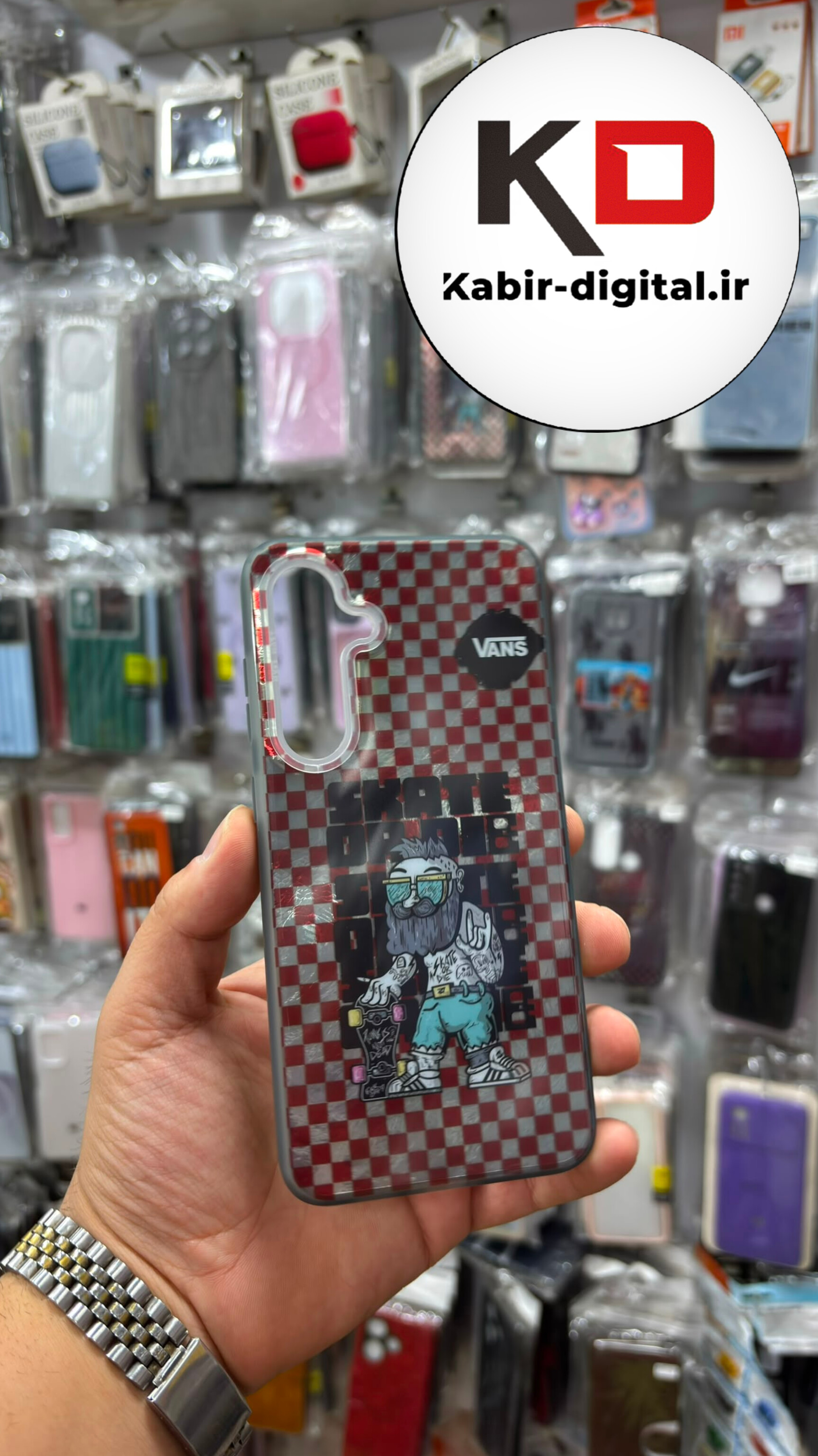قاب گوشی Galaxy S24 FE سامسونگ اورجینال SO COOL سوکول لنز کرومی براق طرحدار