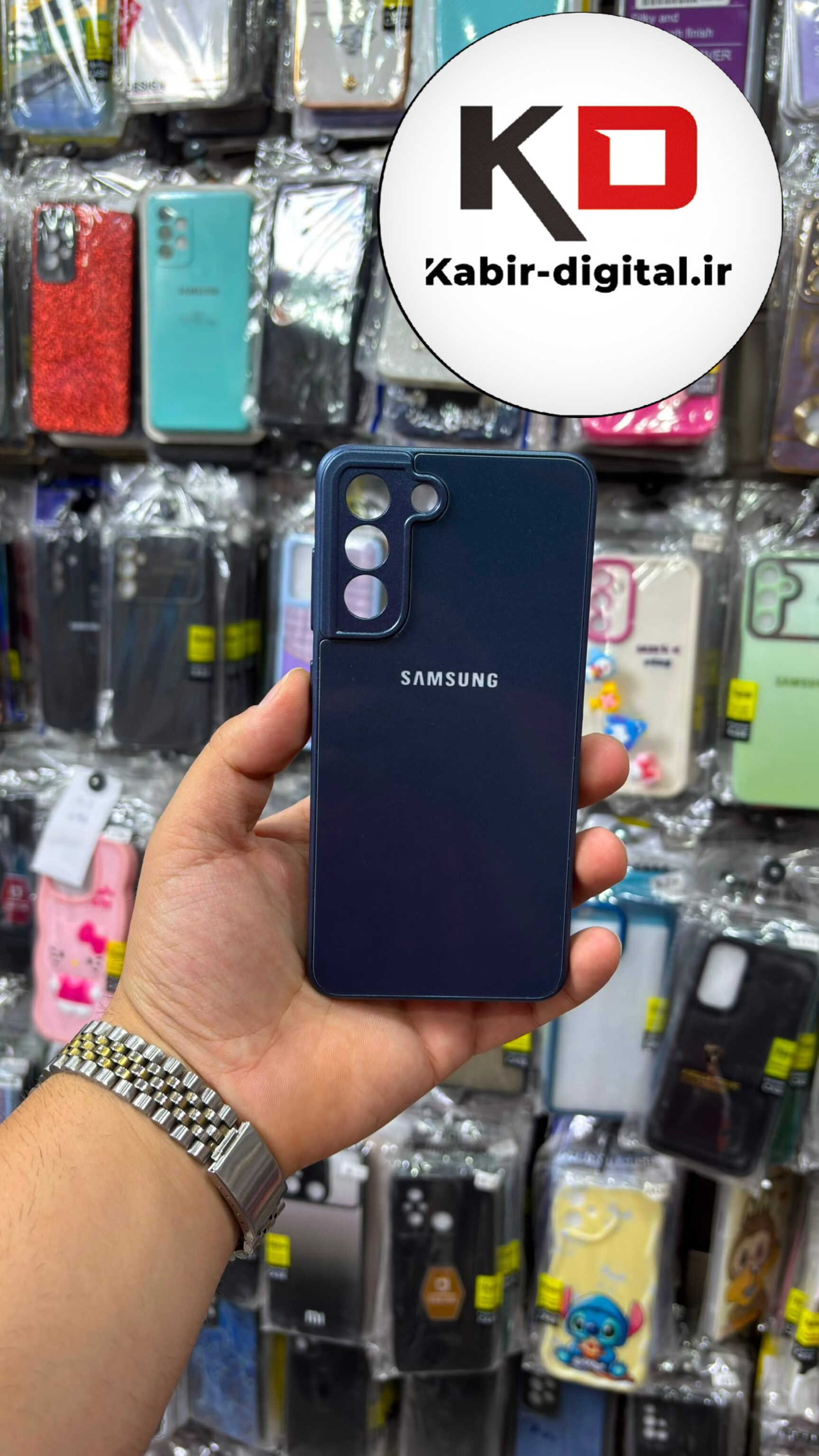 قاب گوشی Galaxy S21 FE سامسونگ پشت گلس شیشه ای محافظ لنز دار لیزری محافظ لنزدار