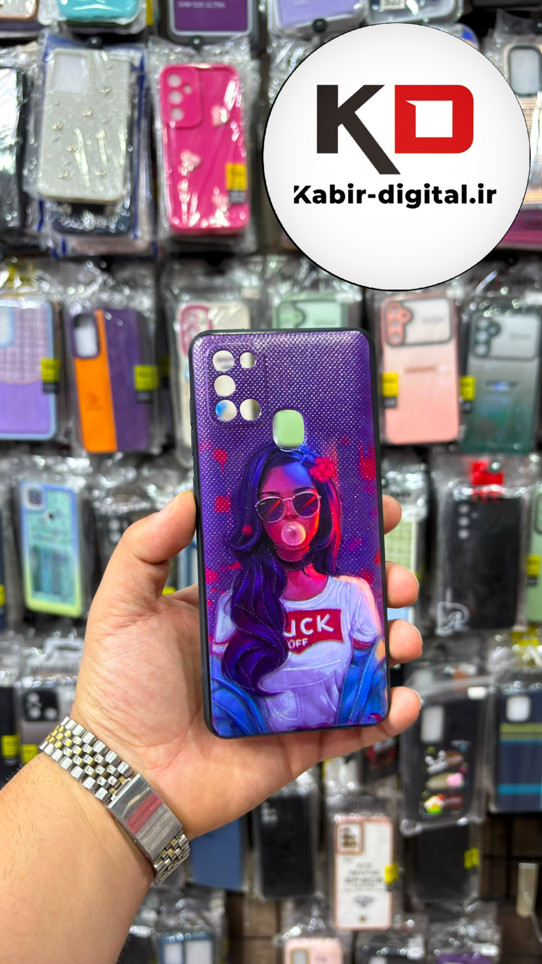 قاب گوشی Galaxy A21s سامسونگ فانتزی دور سیلیکونی محافظ لنزدار دخترونه