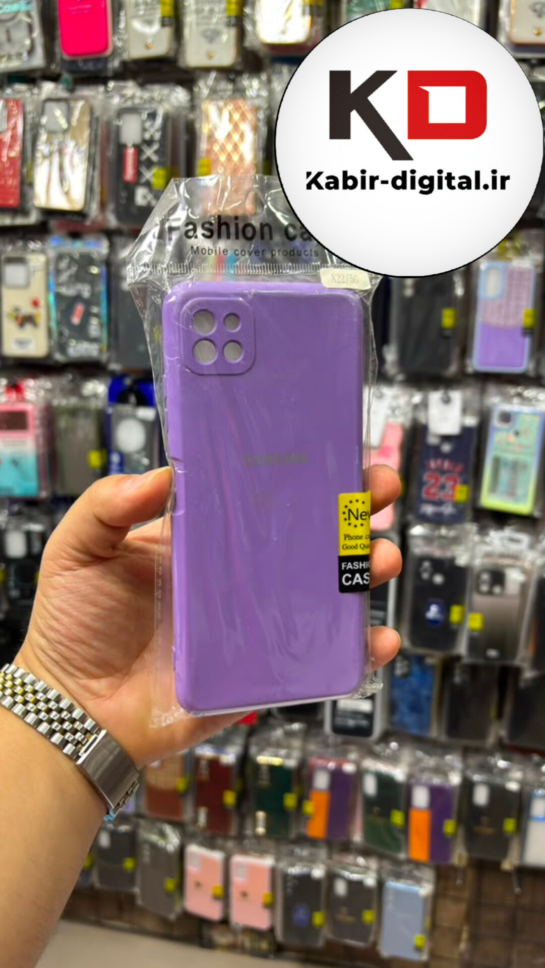 قاب گوشی Galaxy A22 5G سامسونگ سیلیکونی درجه یک داخل پارچه محافظ لنزدار