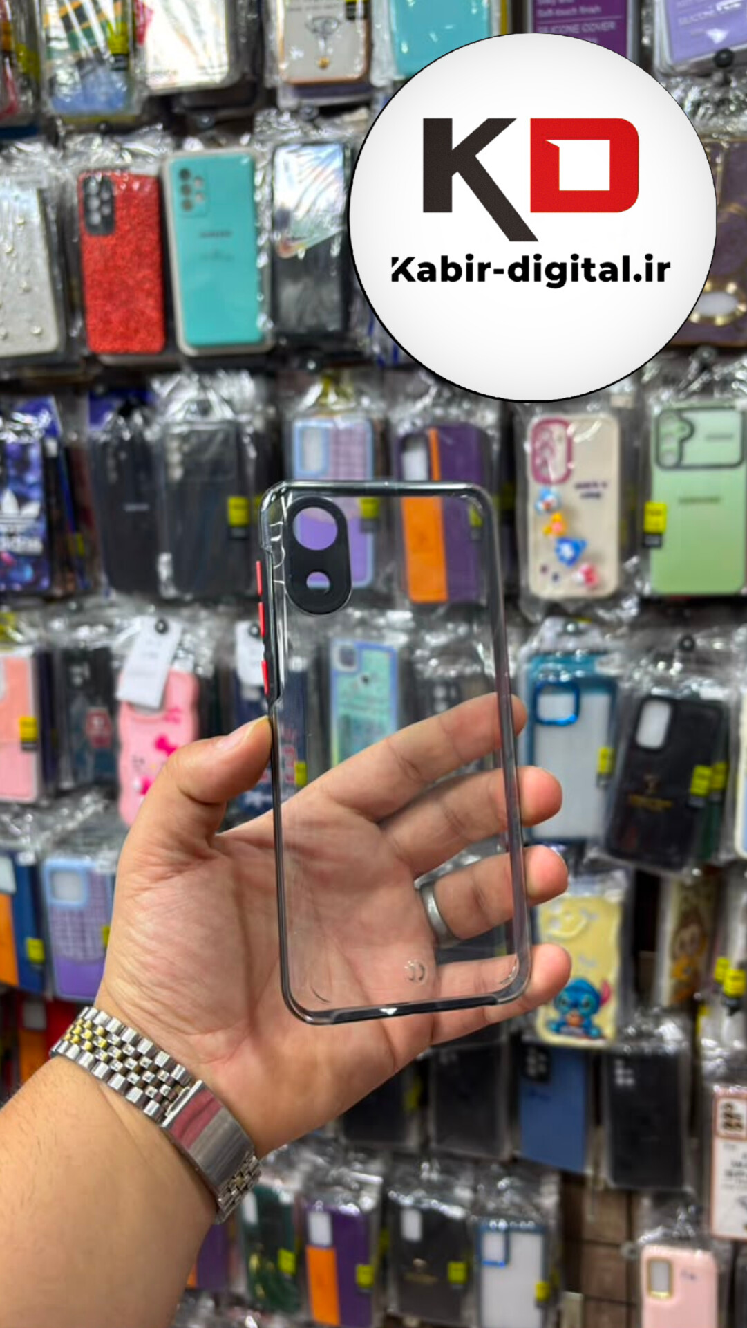 قاب گوشی  Galaxy A03 Core سامسونگ سیلیکونی شفاف ژله ایی محافظ لنزدار مشکی