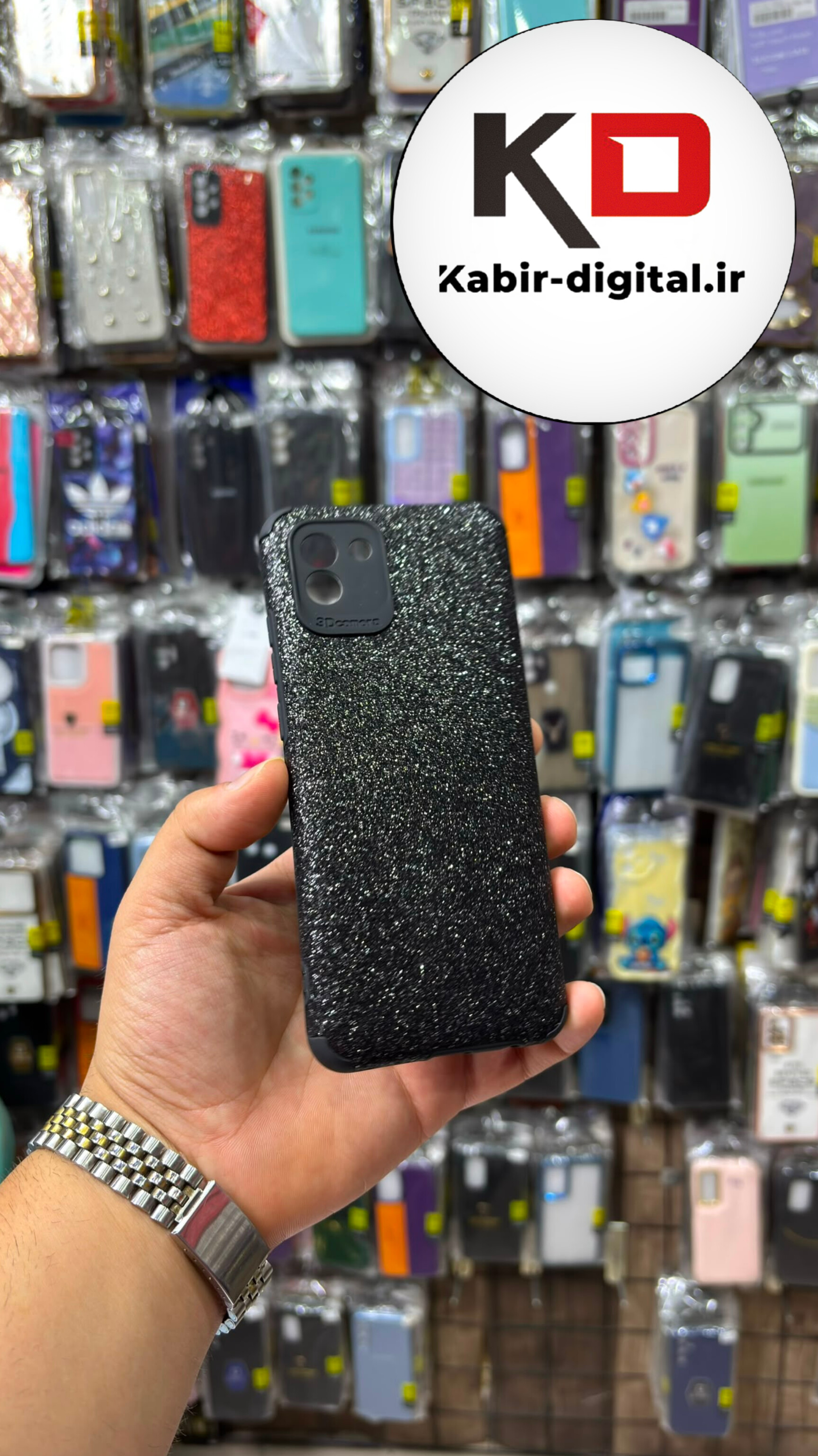 قاب گوشی Galaxy A03 سامسونگ طرح سیلیکونی اکلیلی ضد ضربه محافظ لنزدار