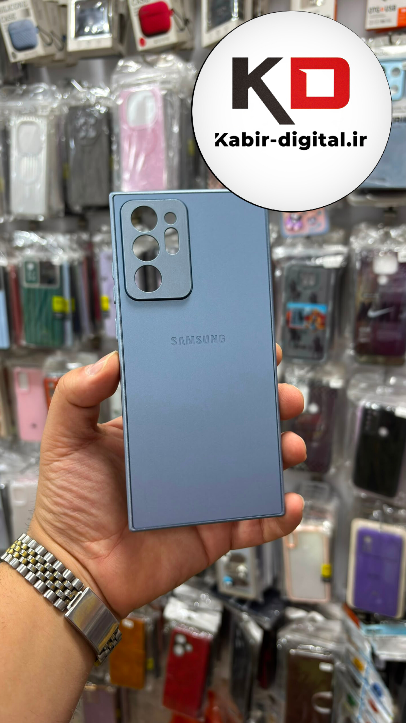 قاب گوشی Galaxy S23 Ultra سامسونگ New So Cool اورجینال کروم لنز برجسته طرح فانتزی