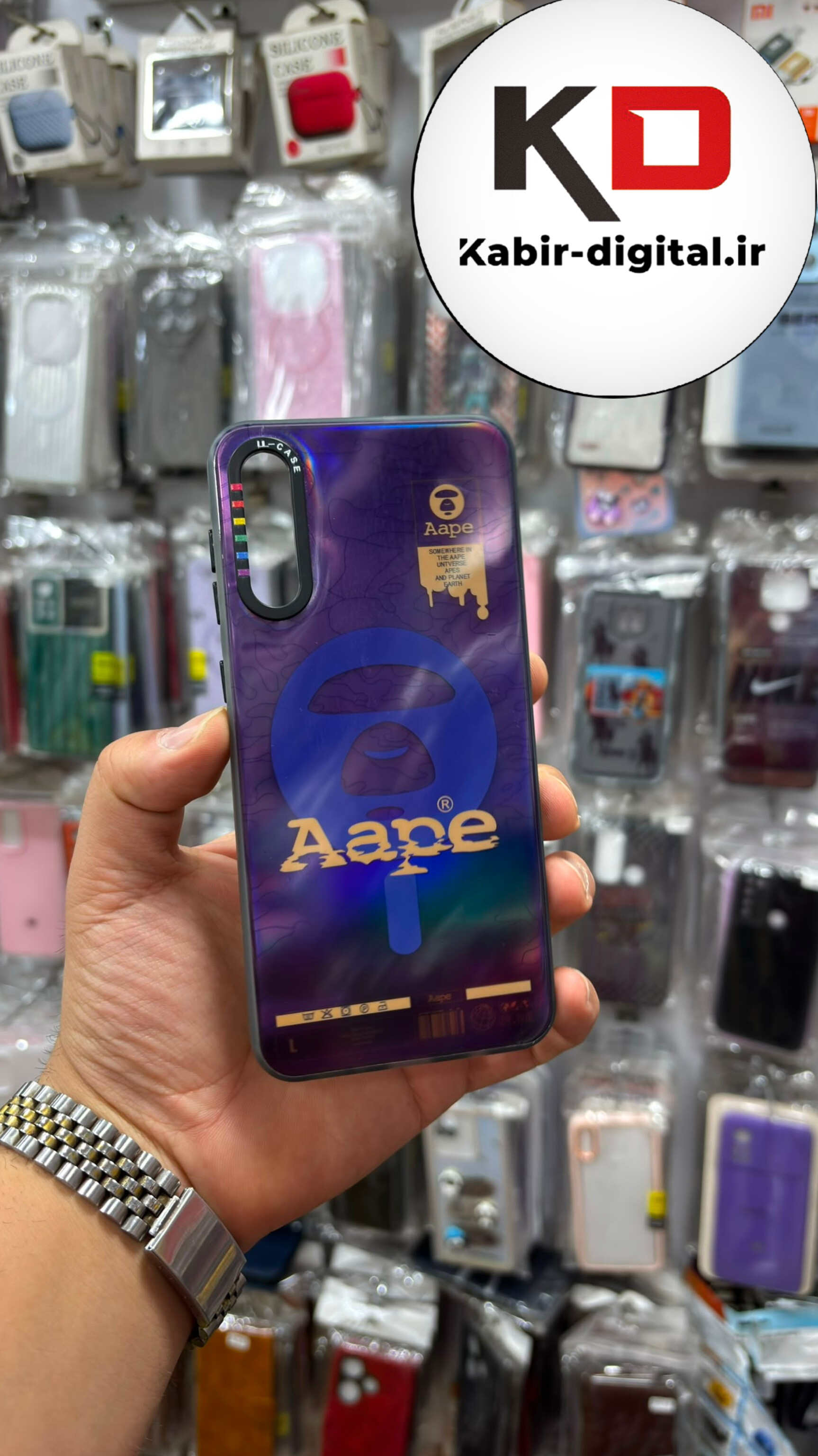 قاب گوشی Galaxy A50 / A50s / A30s سامسونگ طرح  So CooL سوکول اورجینال فانتزی دور مات دکمه کرومی