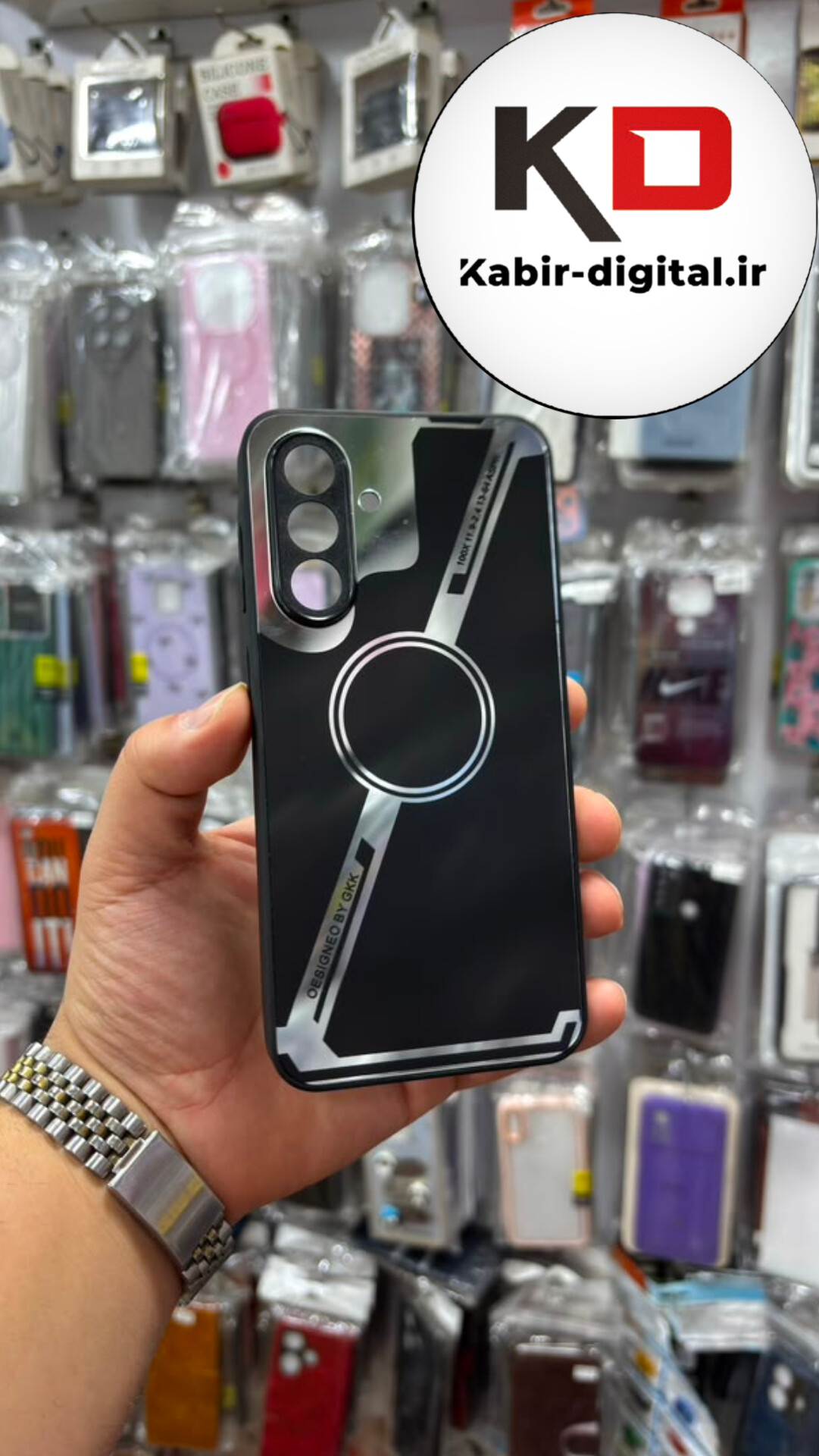 قاب گوشی  Galaxy A56 / A36 سامسونگ طرح مگ سیف اسپرت محافظ لنز دار