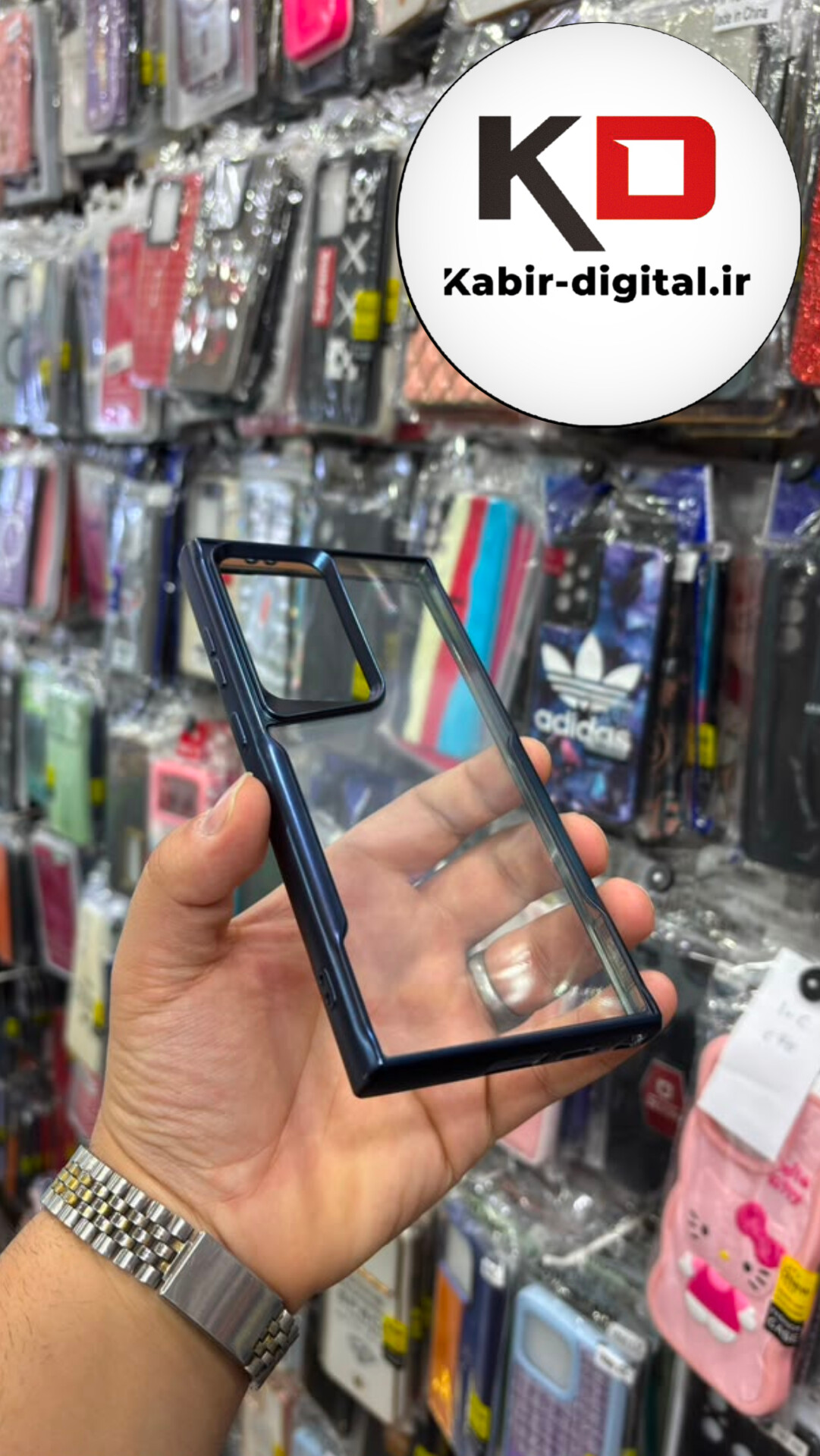 قاب گوشی Galaxy S24 Ultra سامسونگ ژله ای New Zone شفاف لاکچری