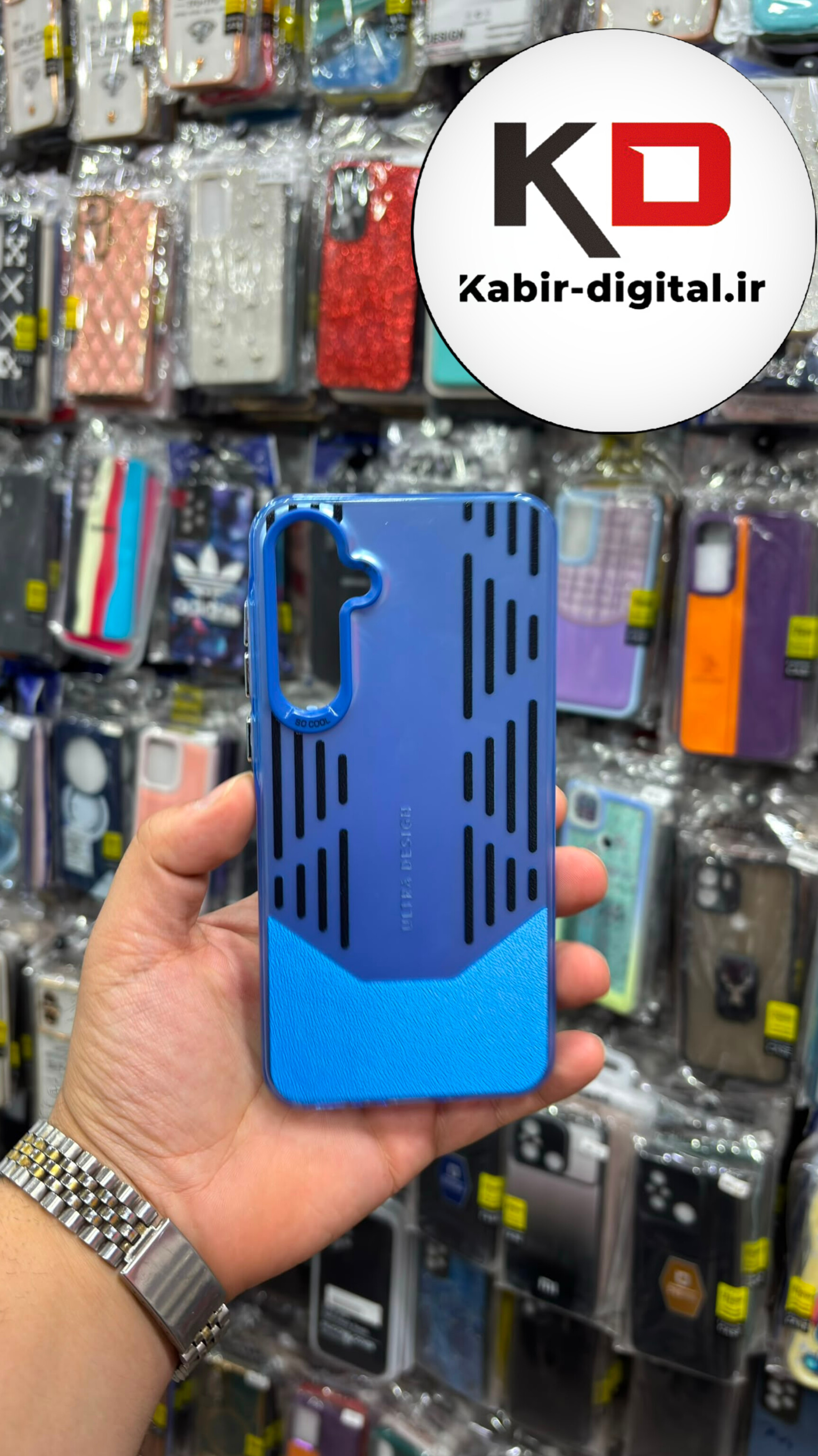 قاب گوشی Galaxy A35 / A55 سامسونگ Ultra Design برجسته اورجینال اسپرت معطر محافظ لنزدار کرومی