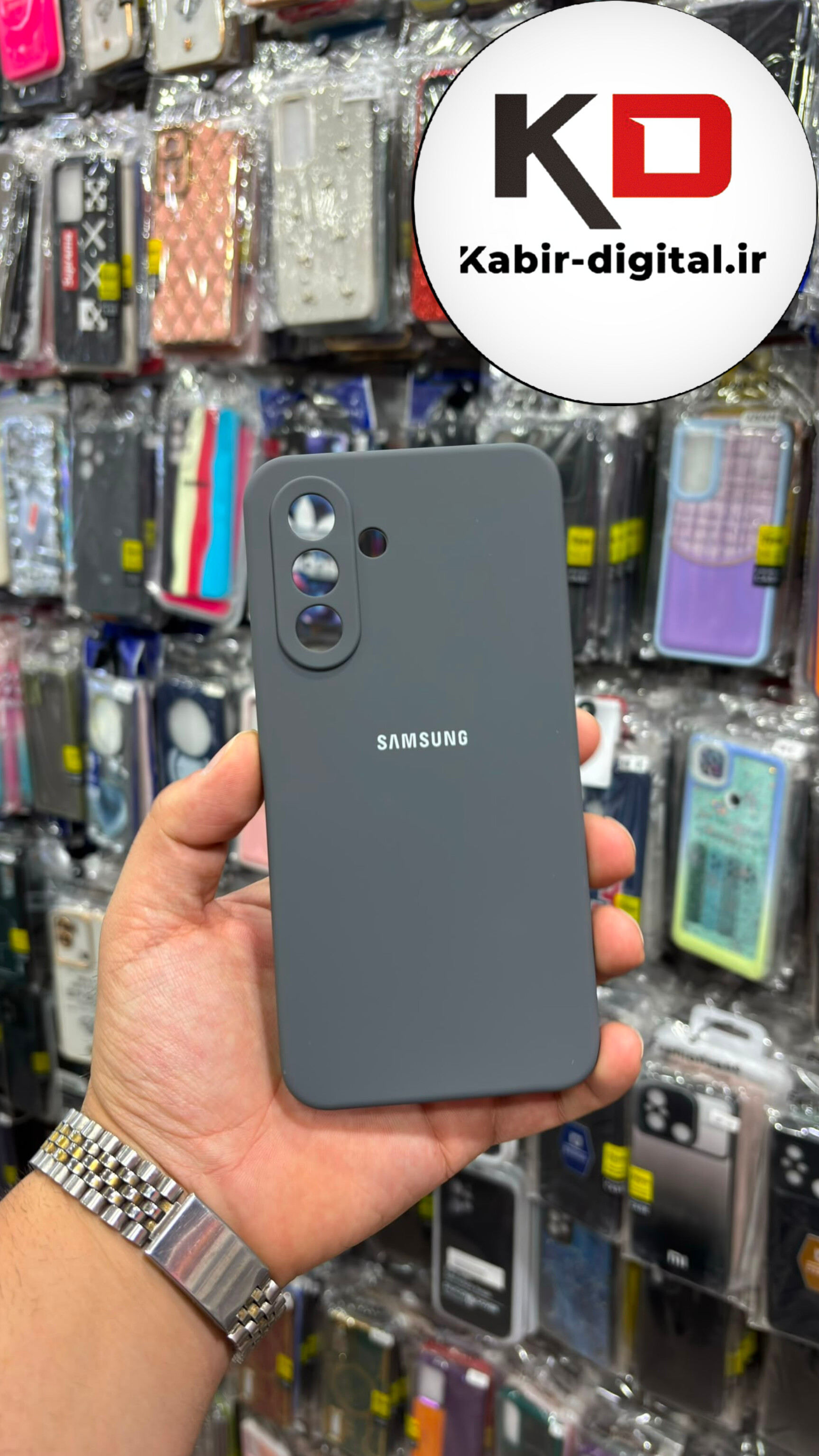 قاب گوشی Galaxy A56 / A36 سامسونگ سیلیکونی اورجینال درجه یک زیر بسته  محافظ لنزدار