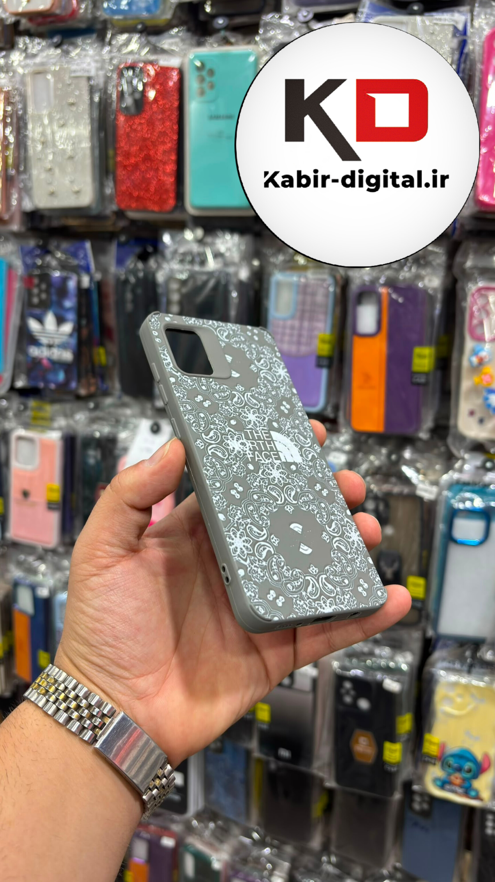 قاب گوشی Galaxy A51 / A31 سامسونگ سیلیکونی  Solid case طرح فانتزی ضد ضربه رنگ طوسی محافظ لنزدار