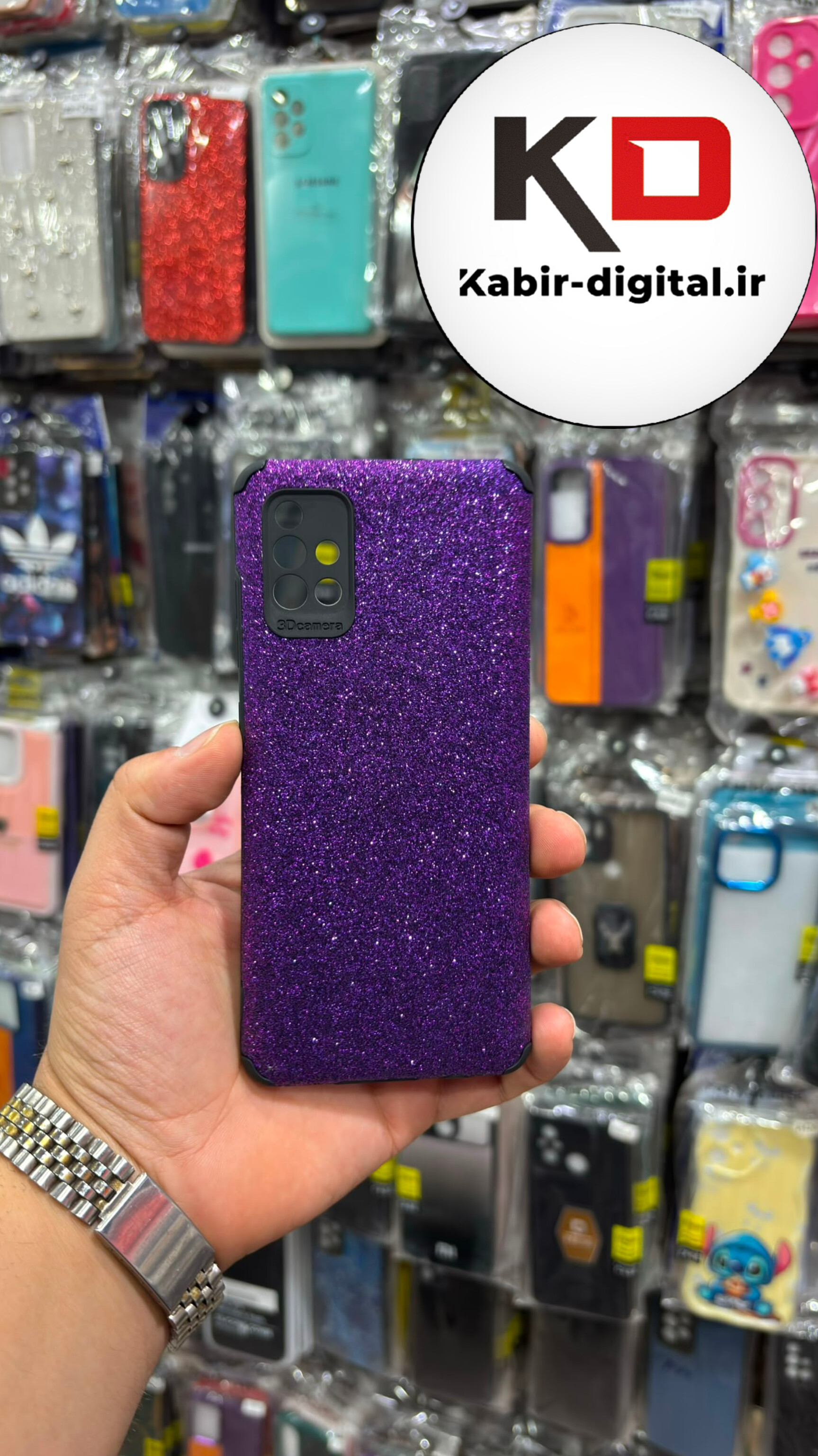 قاب گوشی Galaxy A51 سامسونگ سیلیکونی ضد ضربه اکلیلی محافظ لنزدار