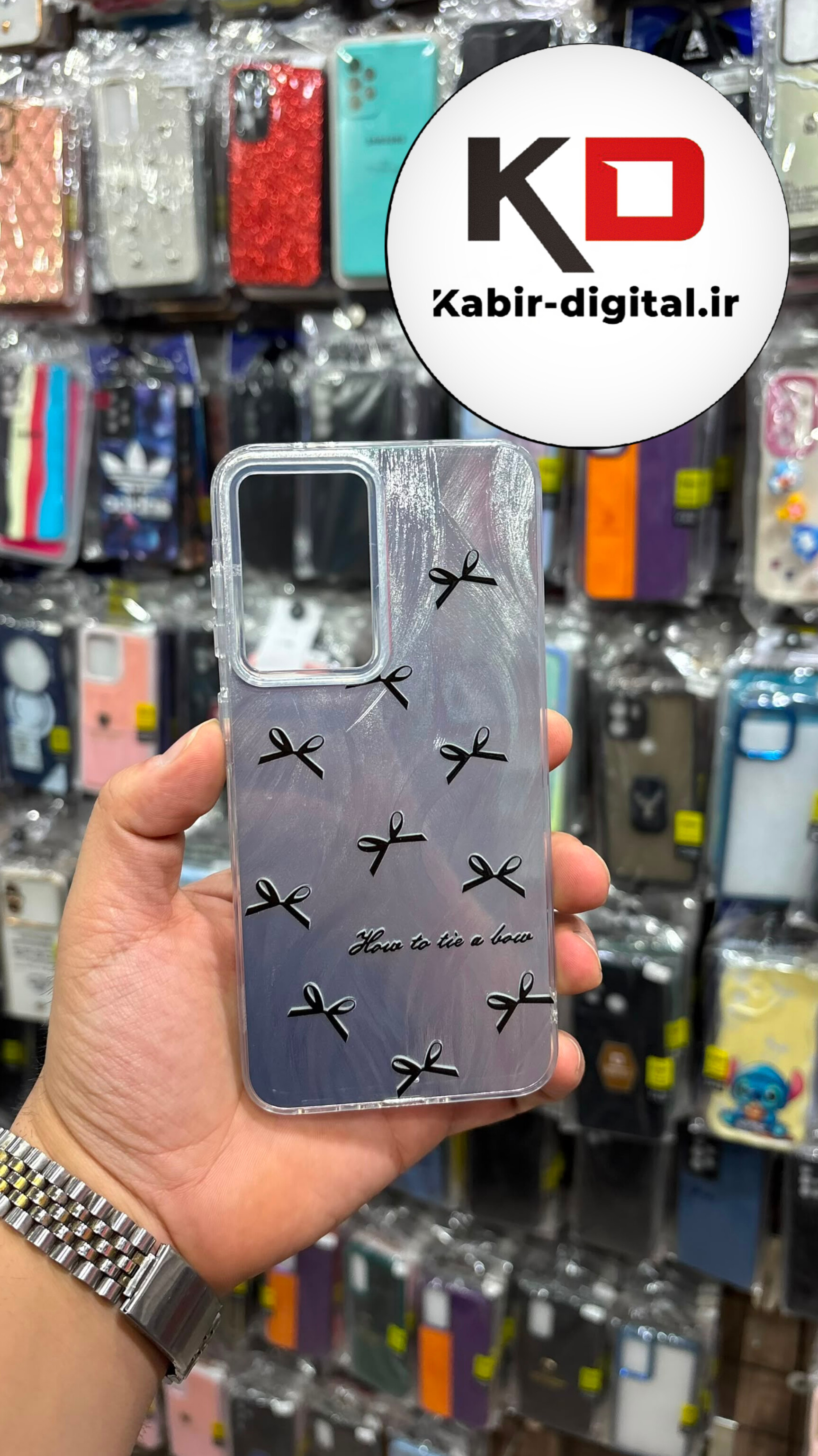 قاب گوشی Galaxy A56 / A36 سامسونگ اورجینال SO COOL سوکول لنز کرومی براق طرح پاپیونی