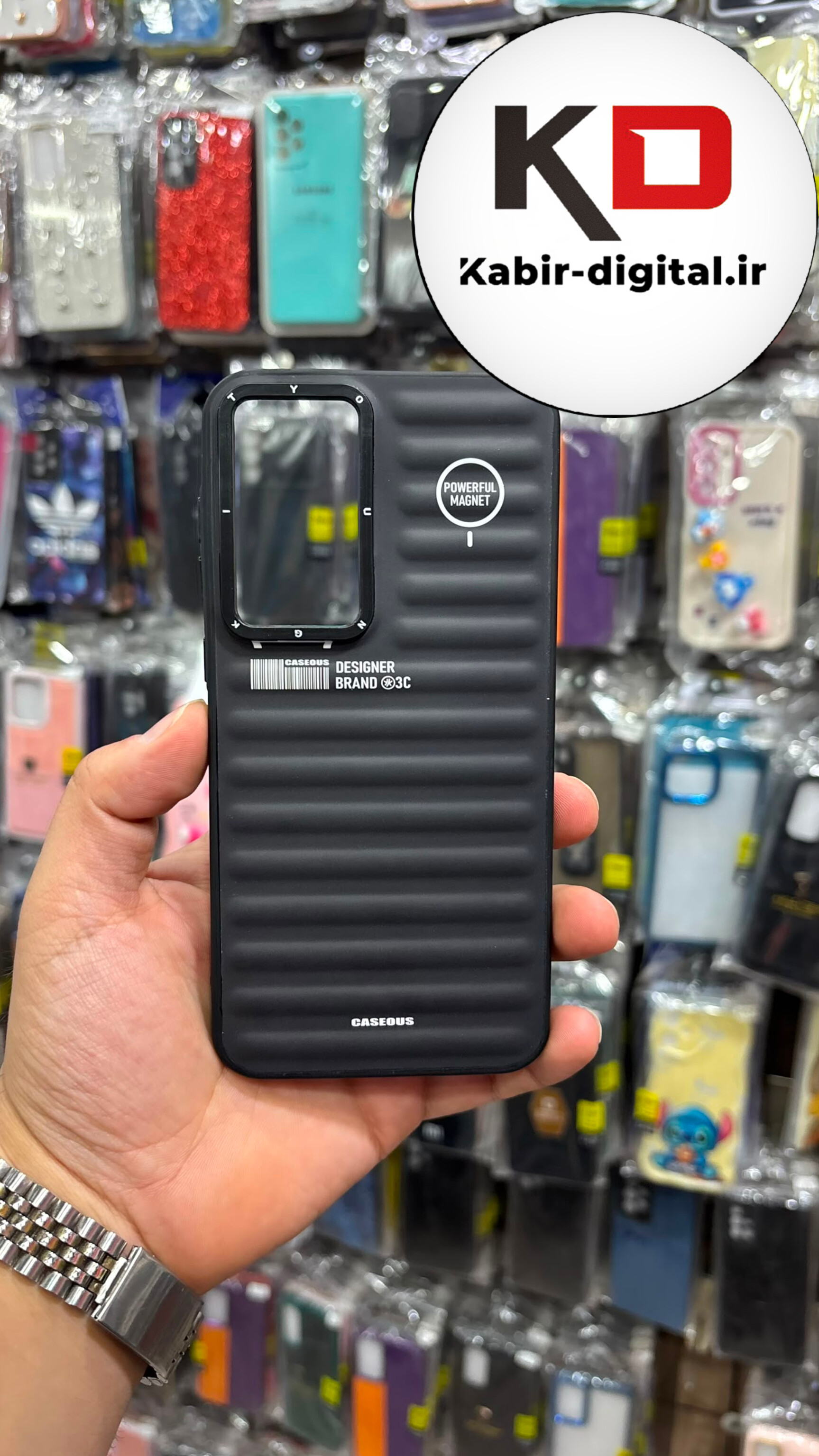 قاب گوشی Galaxy A56 / A36 سامسونگ طرح ضد ضربه مات یانگ کیت YoungKitبرجسته دور سیلیکونی