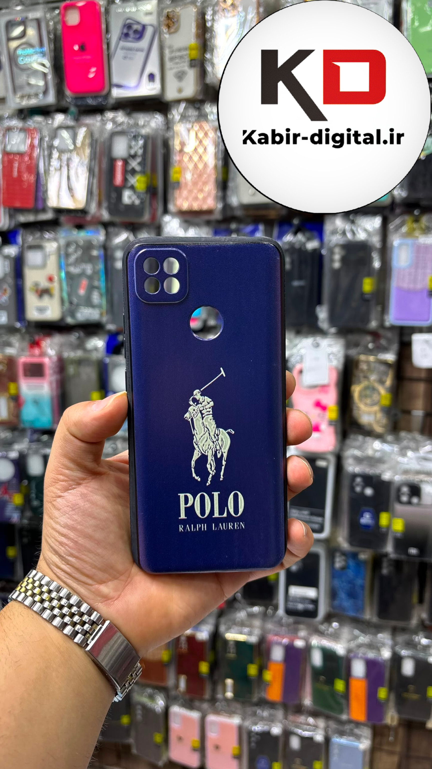 قاب گوشی Redmi 9C / Redmi 10A شیائومی فانتزی سوزنی دور سیلیکونی طرح پولو  محافظ لنزدار