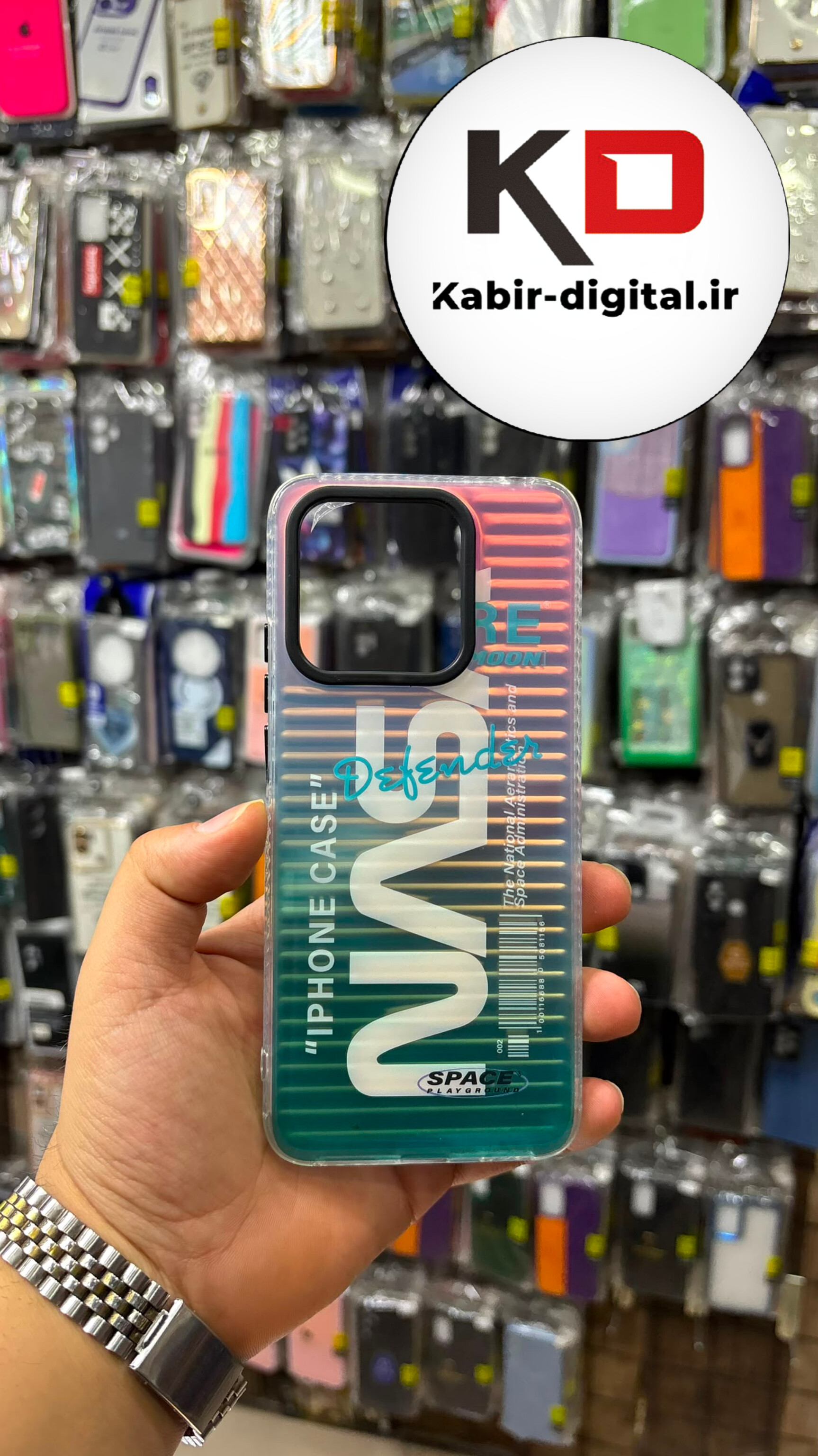 قاب گوشی Redmi 12c / POCO C65 / POCO C40 / Redmi 10c شیائومی  ضد ضربه هولوگرامی یانگ کیت Unique Case