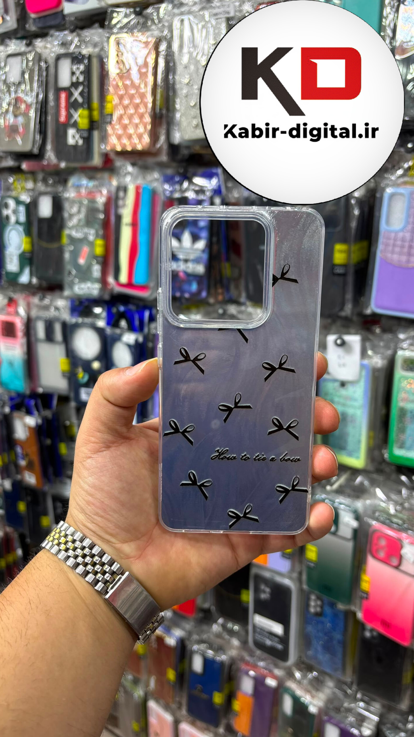 قاب گوشی Redmi Note 14 4G شیائومی اورجینال SO COOL سوکول لنز کرومی براق طرح پاپیونی