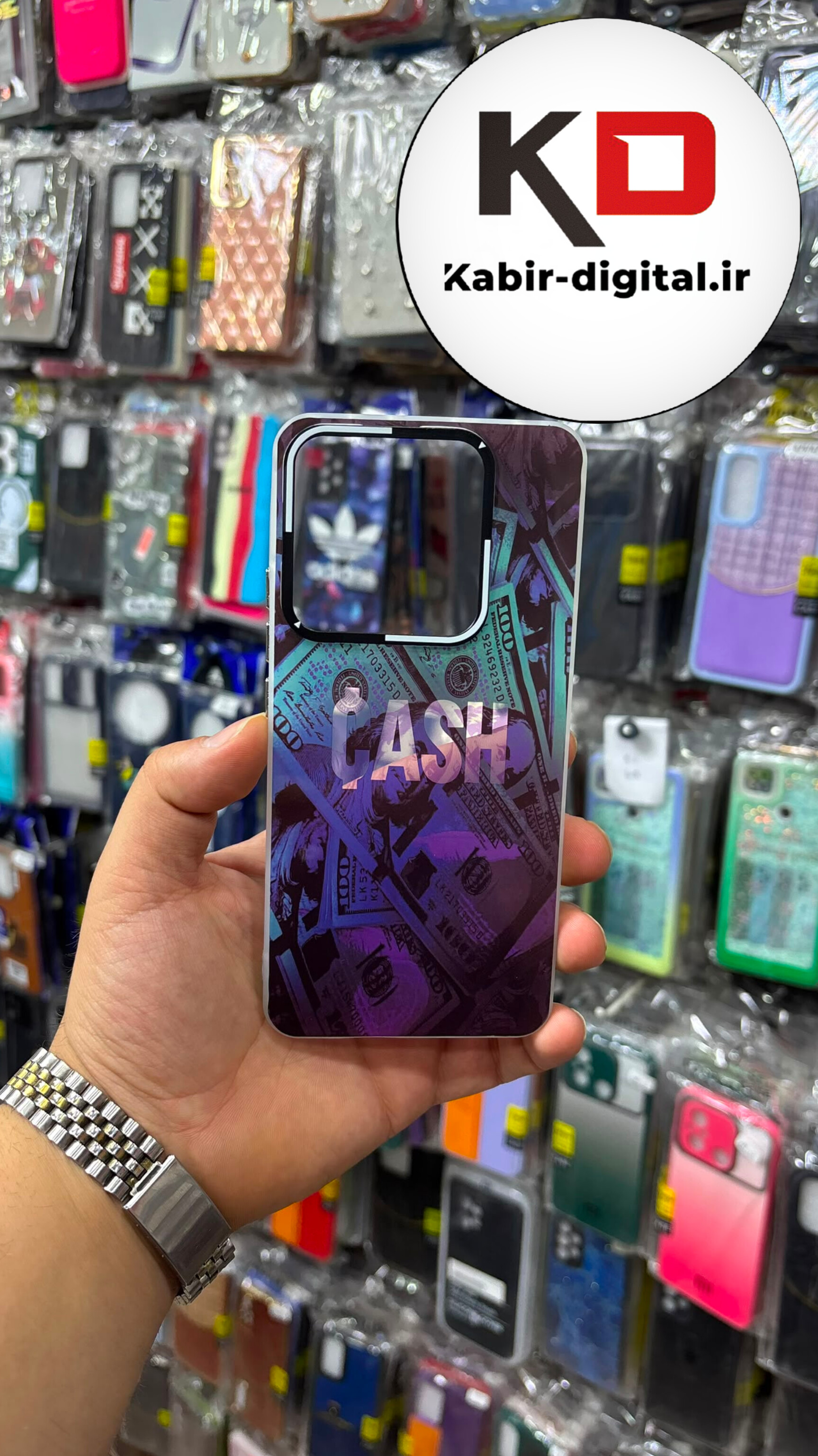 قاب گوشی Redmi Note 14 4G شیائومی اورجینال SO COOL سوکول لنز کرومی براق بنفش