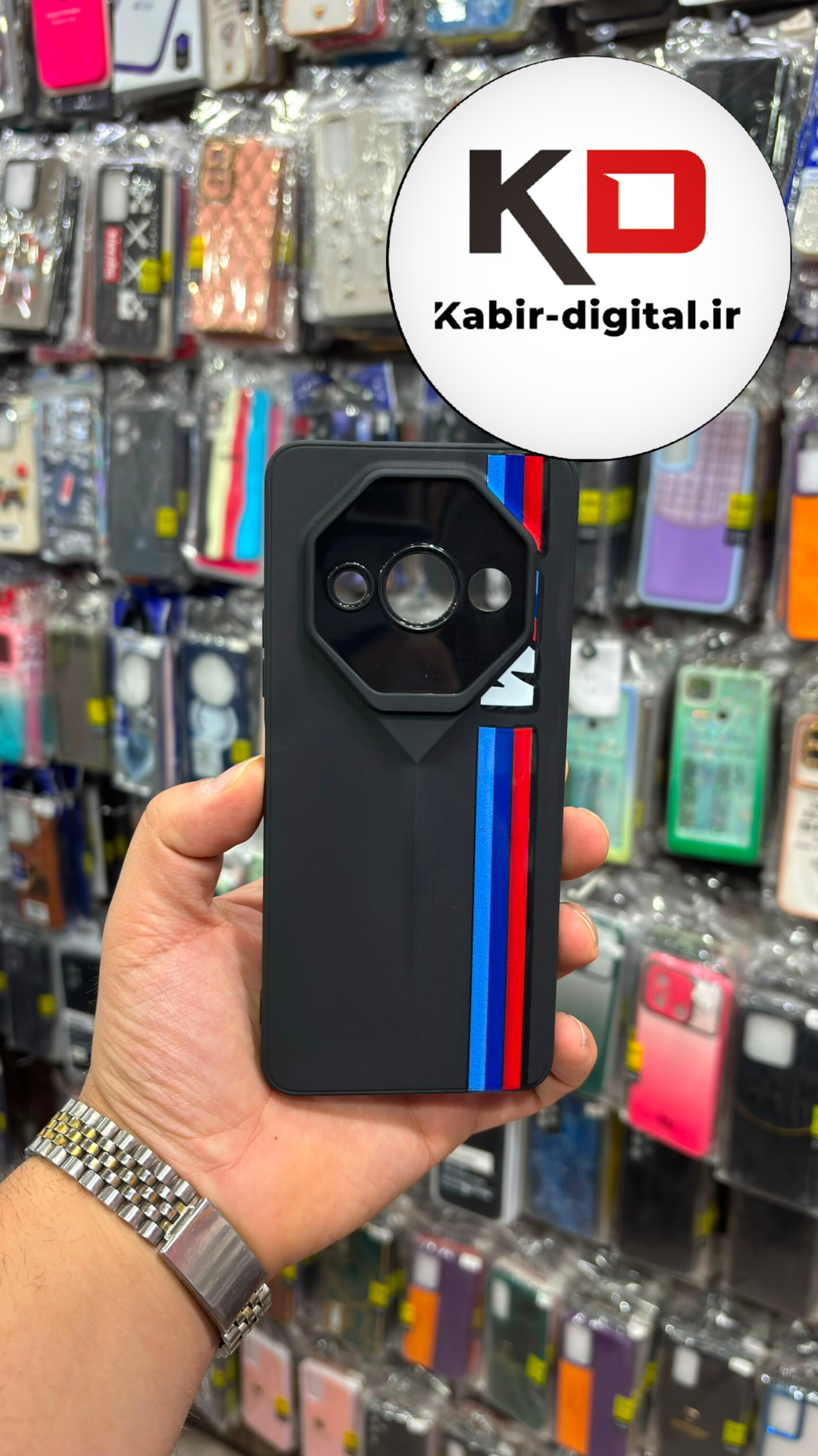 قاب گوشی Redmi A3  / Redmi A3X شیائومی طرح سری Porsche Design پورش دیزاین Hard LUXURY محافظ لنز دار