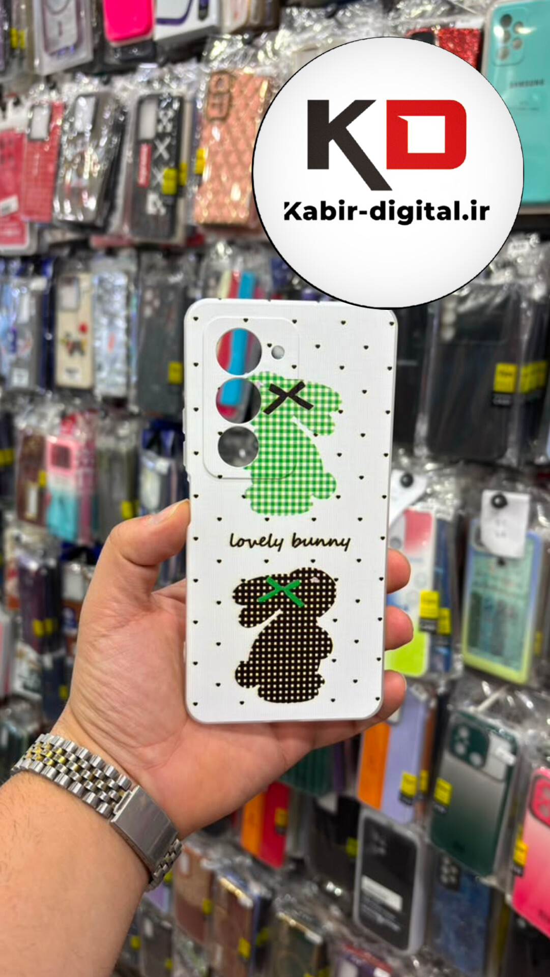 قاب گوشی Redmi 15 شیائومی طرح فانتزی عروسکی محافظ لنزدار