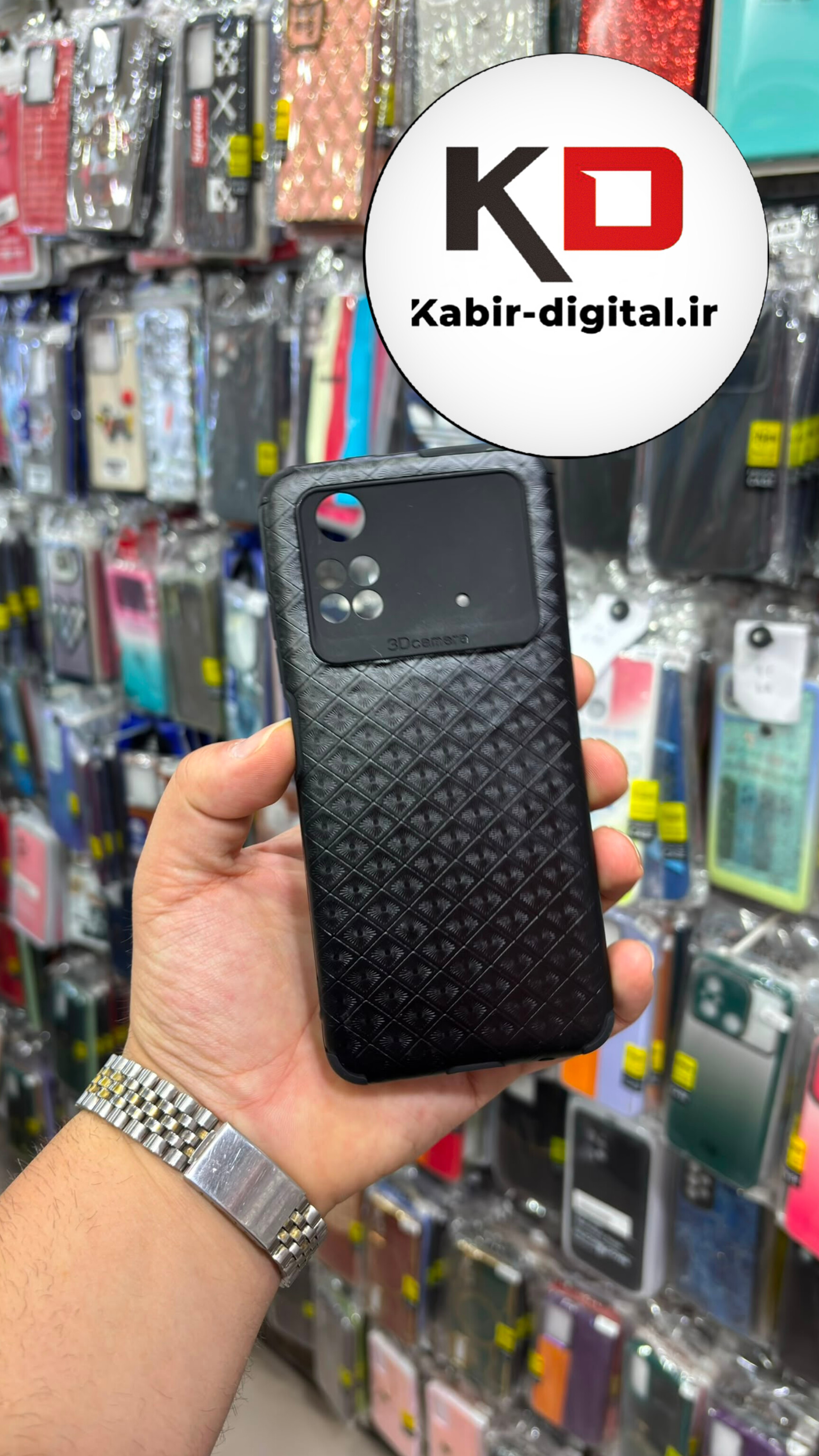 قاب گوشی POCO M4 pro شیائومی سیلیکونی طرح چرمی ضد ضربه محافظ لنزدار مشکی