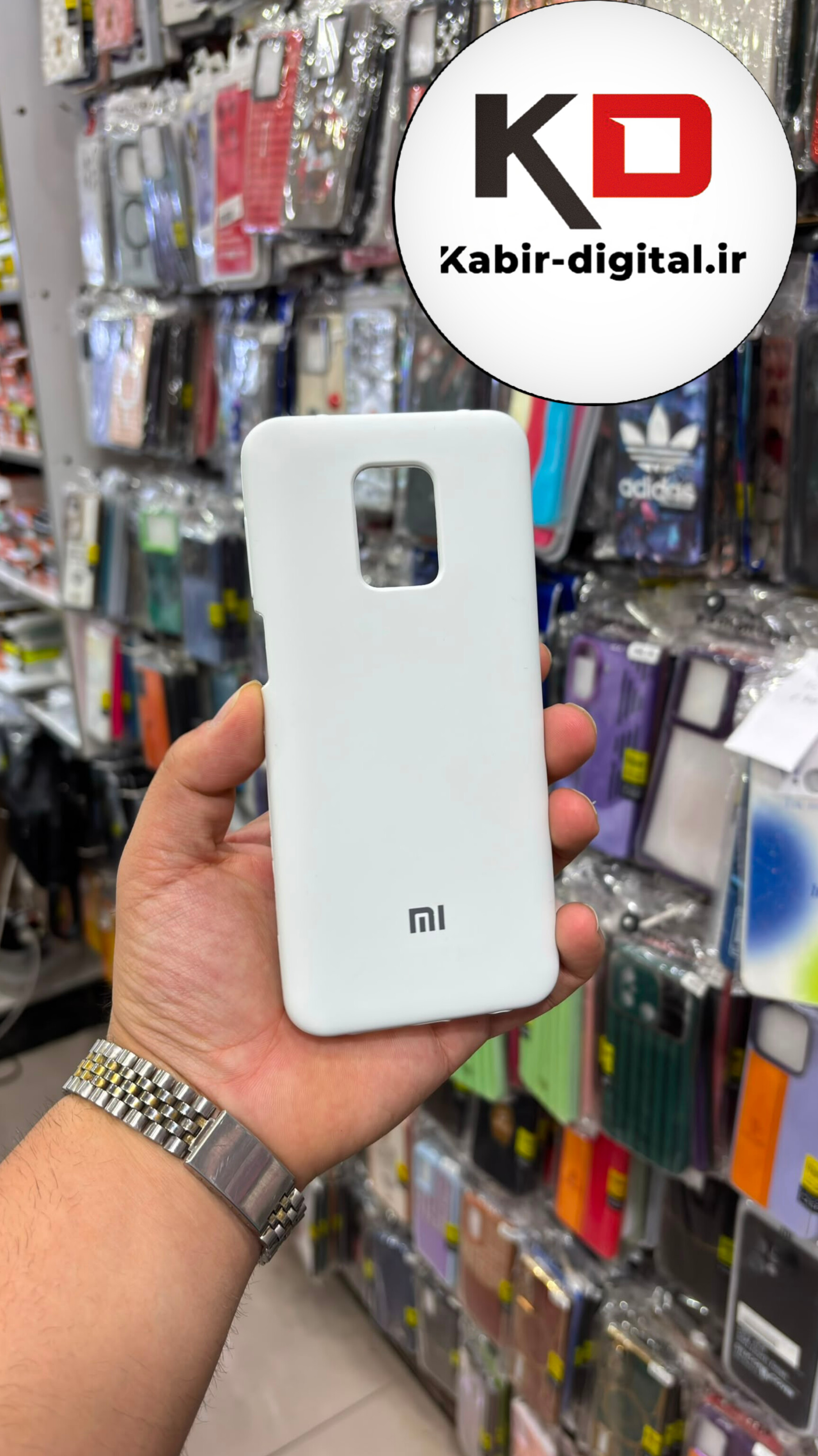 قاب گوشی Redmi Note 9s / Note 9 pro شیائومی سیلیکونی اورجینال درجه یک داخل پارچه محافظ لنزدار سفید