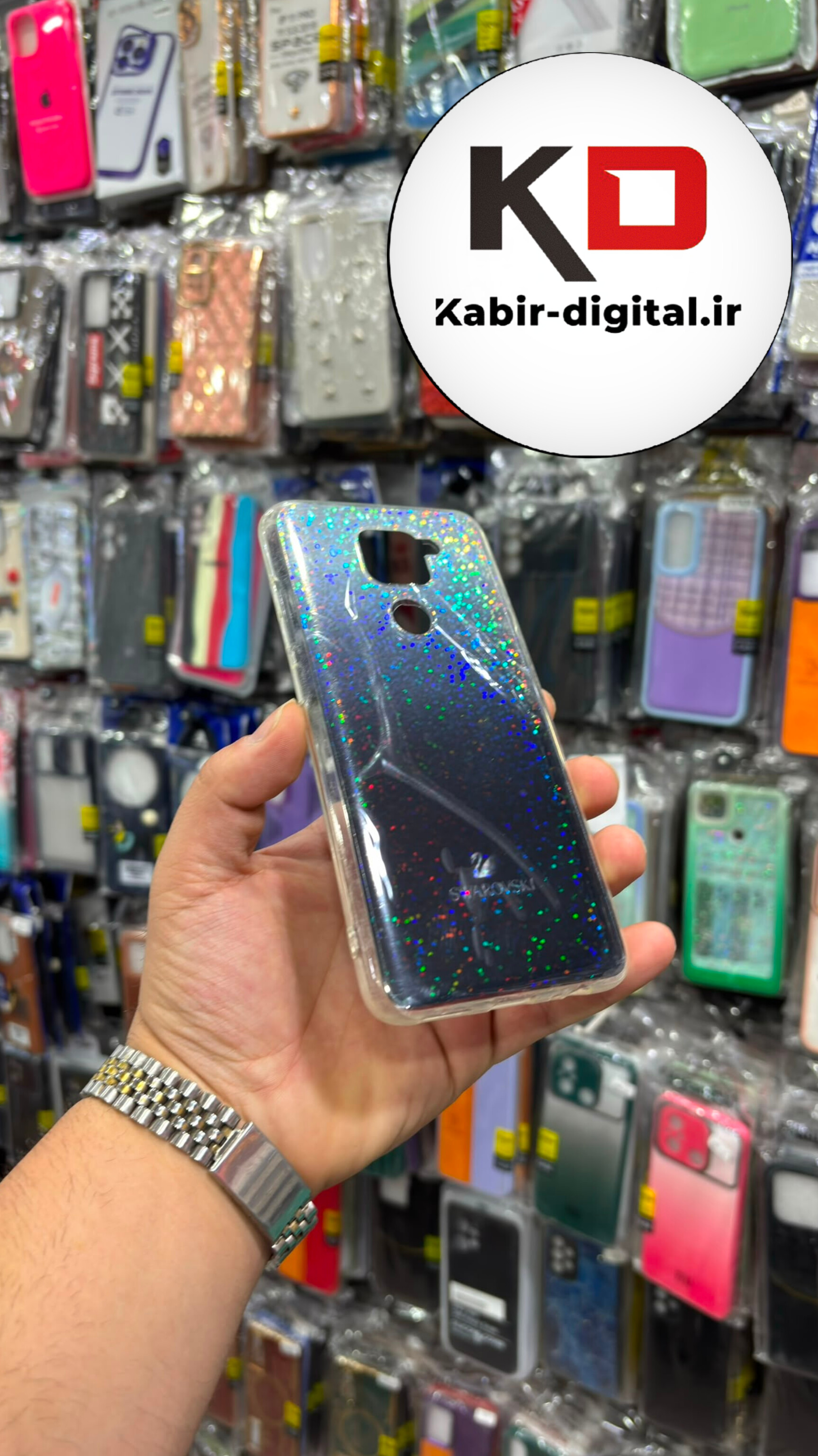قاب گوشی Redmi Note 9 شیائومی ژله ای اکلیلی محافظ لنزدار