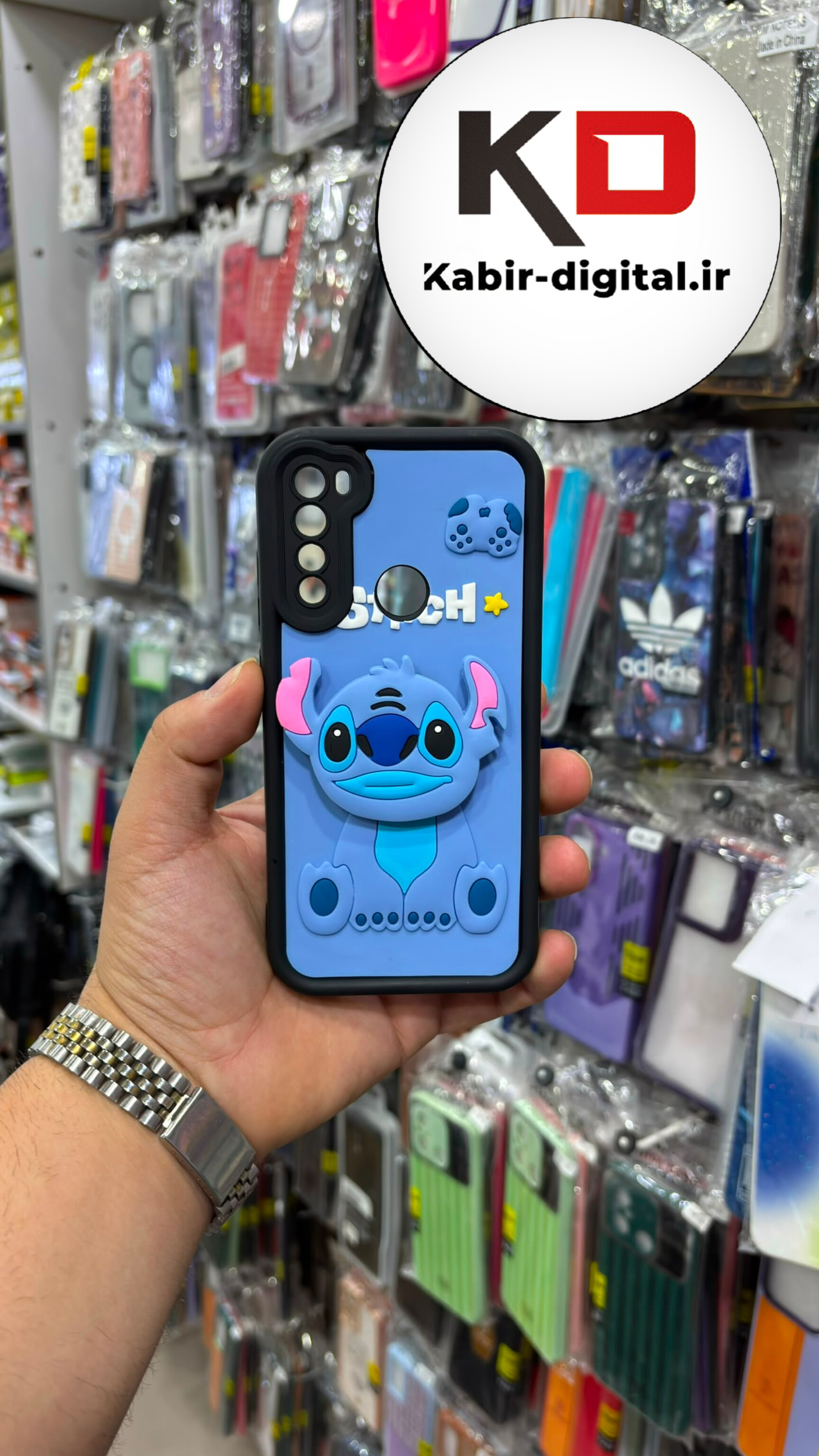 قاب گوشی Redmi Note 8 شیائومی عروسکی اورجینال پاپ سوکت دار محافظ لنزدار استیج