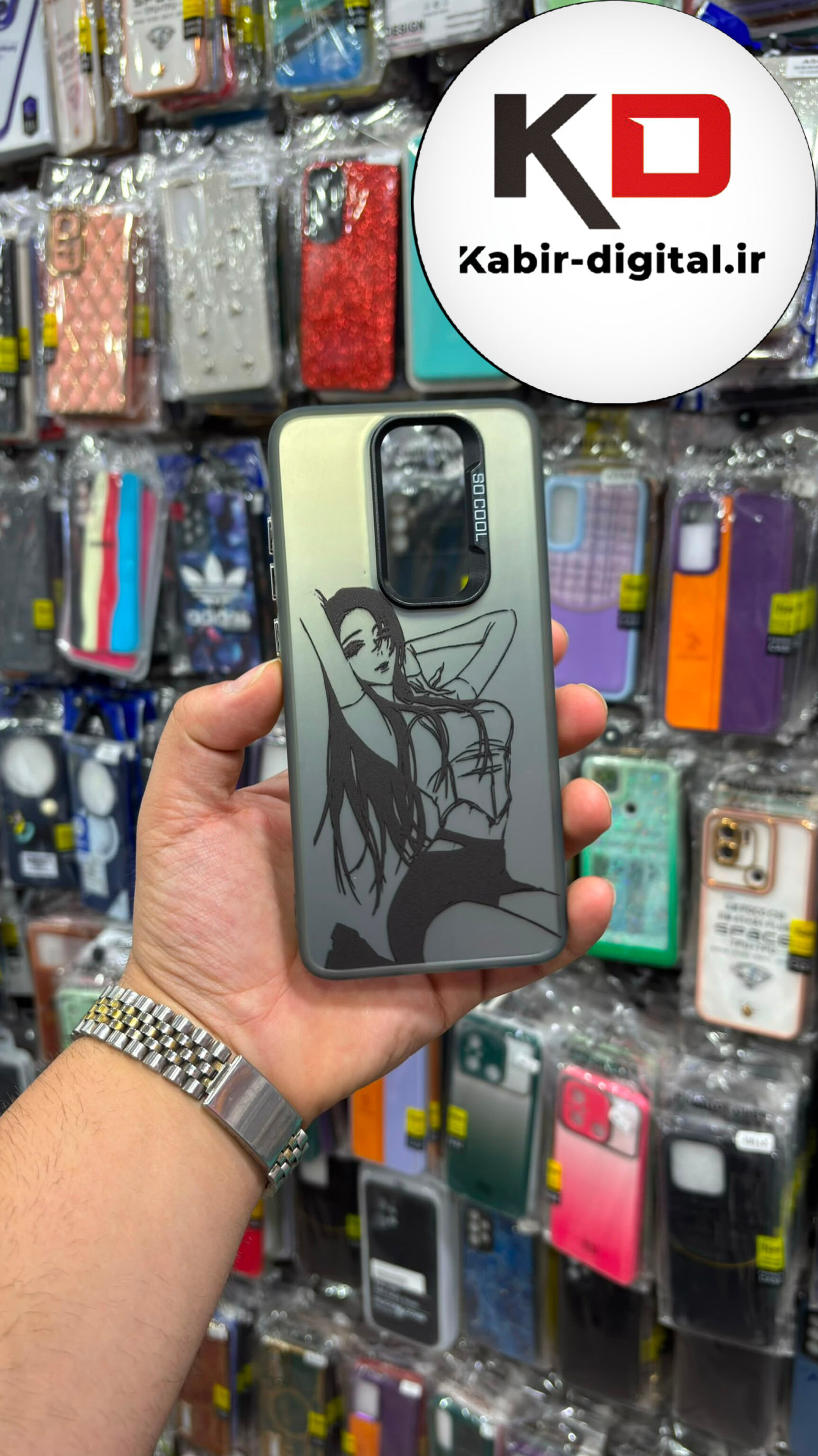 قاب گوشی Redmi Note 8 pro شیائومی طرح  So CooL سوکول اورجینال فانتزی دور مات دکمه کرومی
