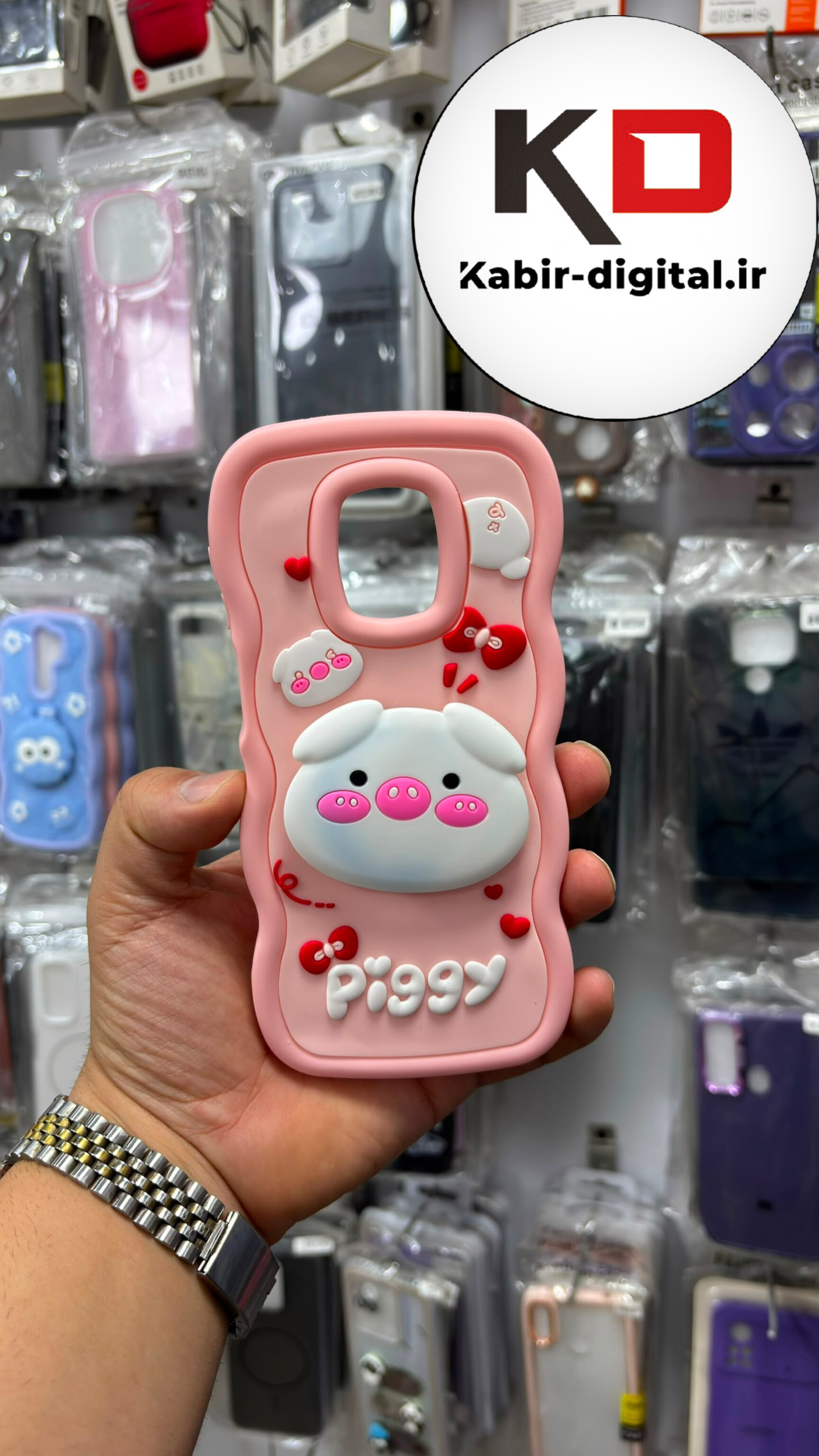قاب گوشی Redmi Note 9s /Note 9 Pro شیائومی سیلیکونی Solid Case ضد ضربه عروسکی برجسته منحنی پاپ سوکت شو محافظ لنز دار