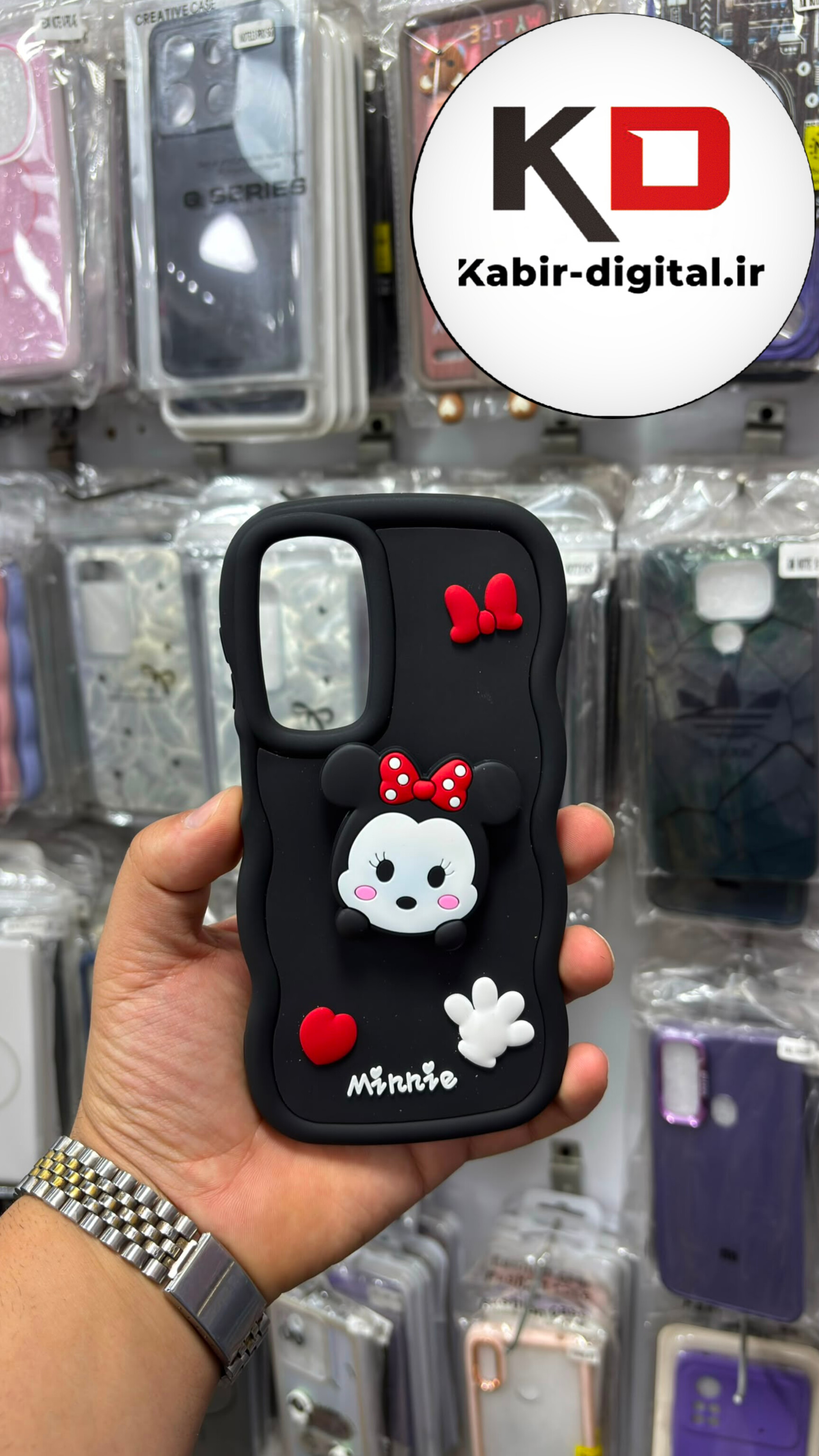 قاب گوشی Galaxy A17 /A16 / A26 سامسونگ سیلیکونی Solid Case ضد ضربه عروسکی برجسته منحنی پاپ سوکت شو محافظ لنز دار