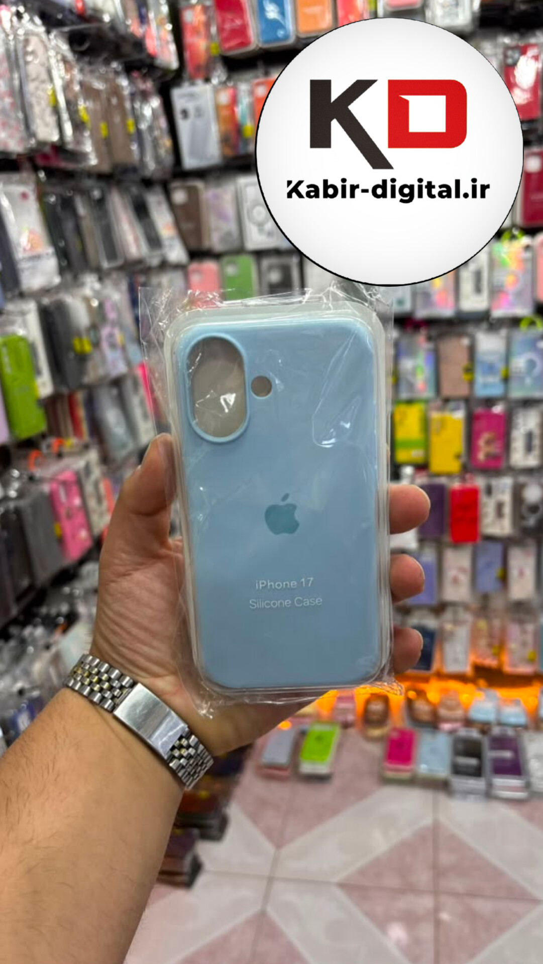 قاب گوشی  iPhone 17 / 16 آیفون سیلیکونی اورجینال درجه یک داخل پارچه محافظ لنزدار