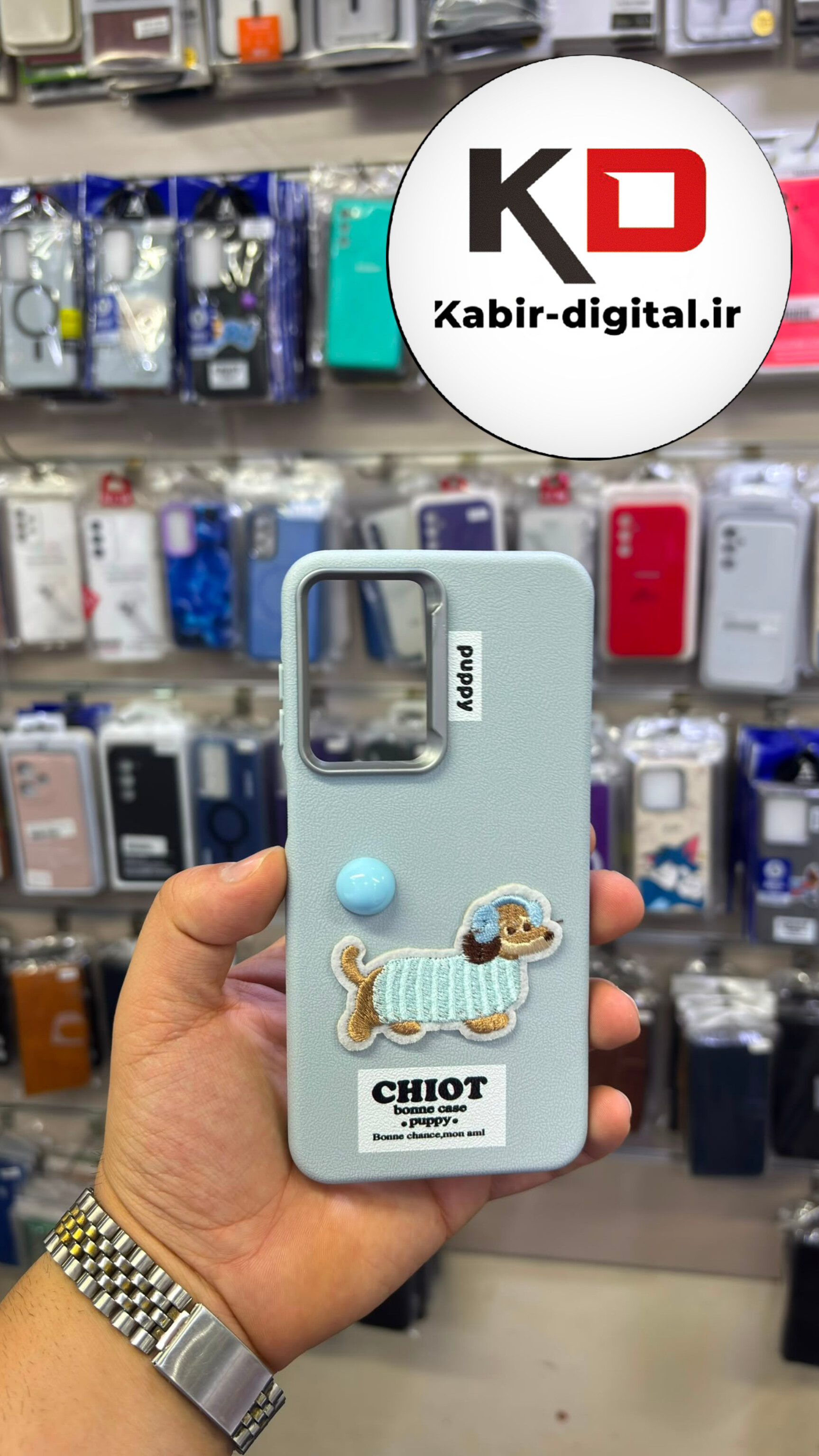 قاب گوشی Galaxy A17 / A16 / A26 سامسونگ لدر دیزاین SOFT Lether Design فانتزی سیلیکونی طرح چرم گلدوزی